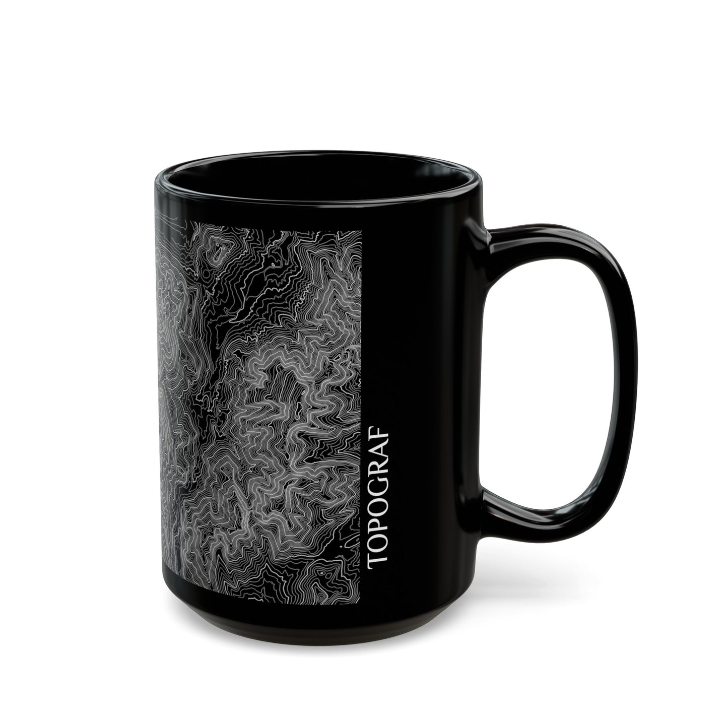 Mt. Washington, NH Black Mug 15 oz.