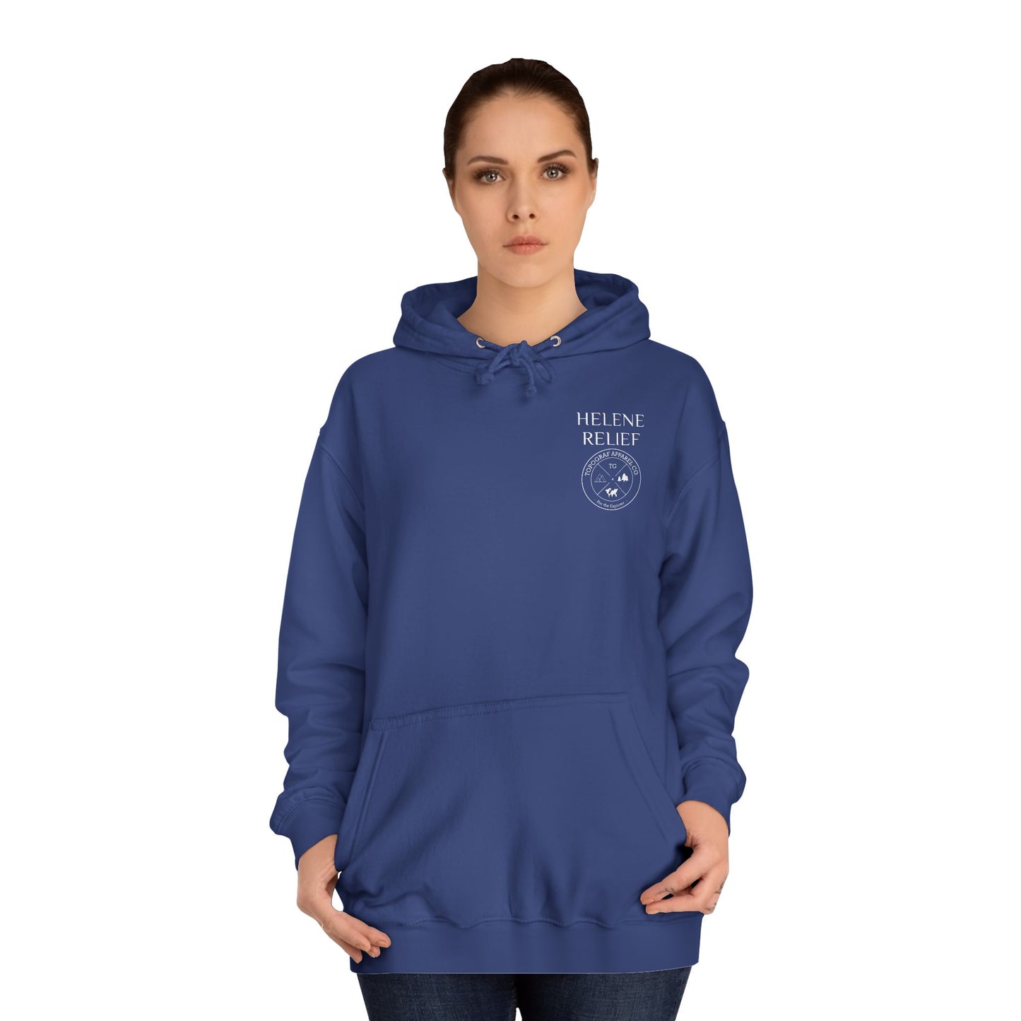 Western North Carolina Helene Relief Hooded Sweatshirt