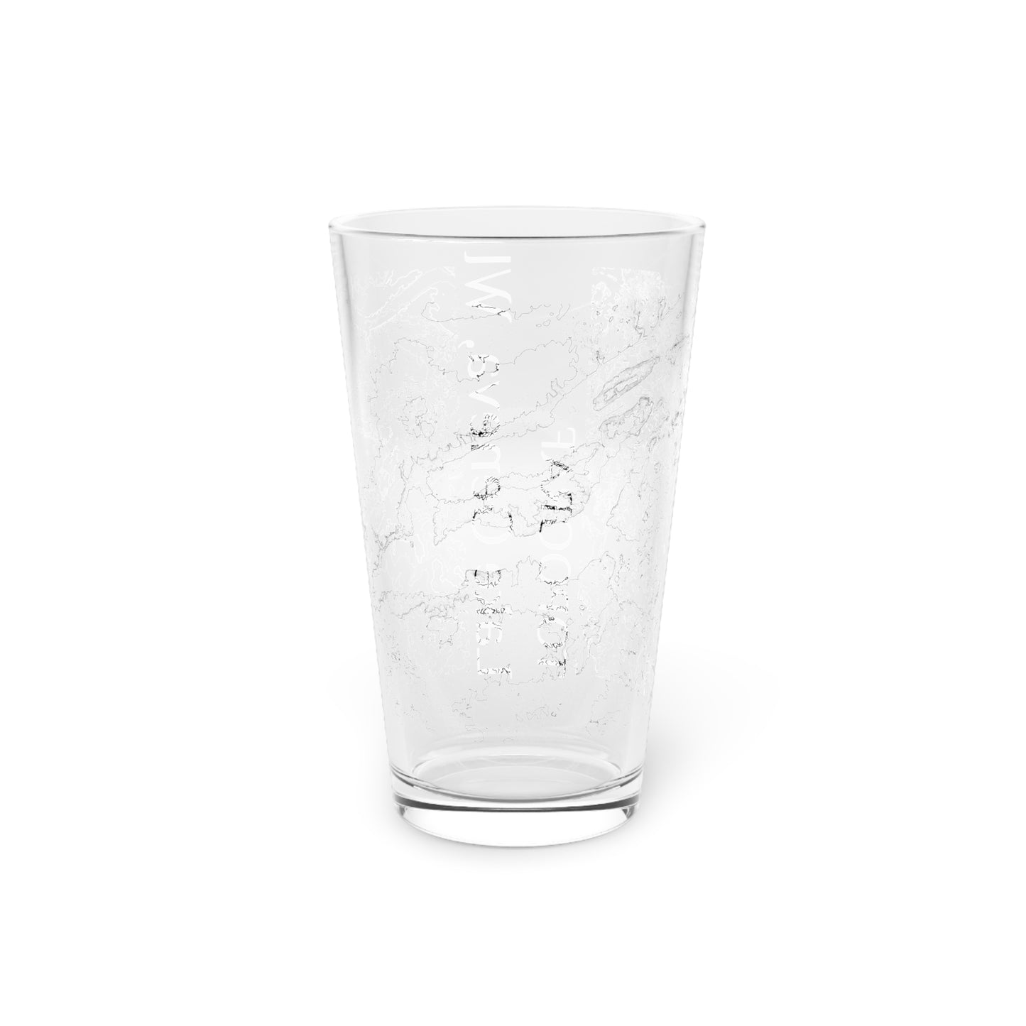 Lake Geneva, WI Pint Glass, 16oz