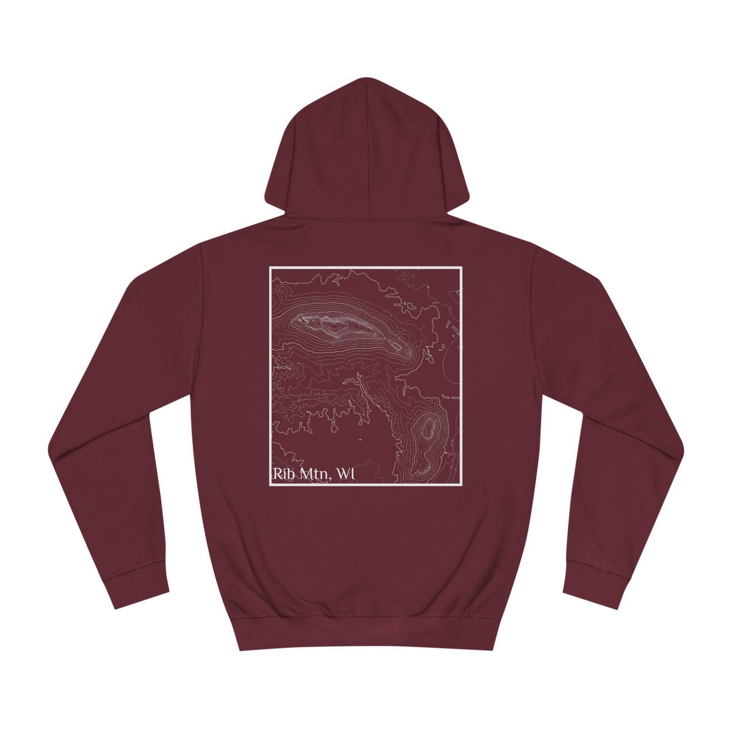 Rib Mountain, WI Hooded Sweatshirt