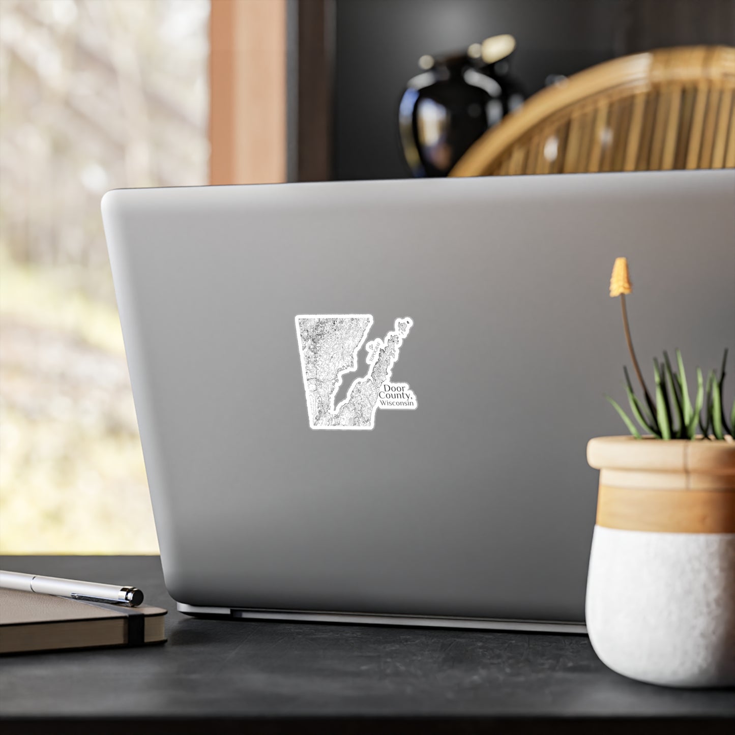 Door County, WI Vinyl Decal