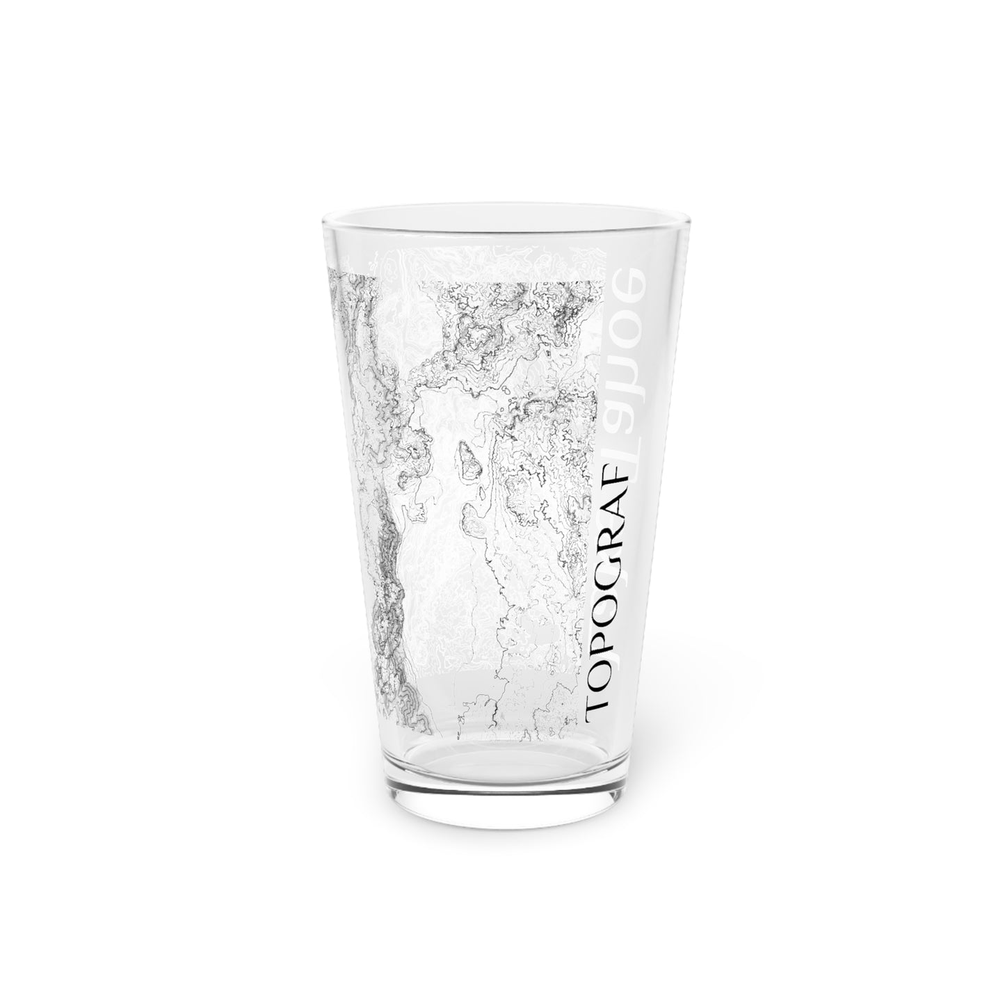 Lake Tahoe Pint Glass, 16oz