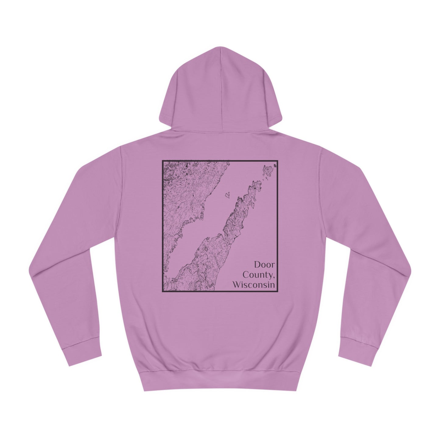 Door County, WI Hooded Sweatshirt