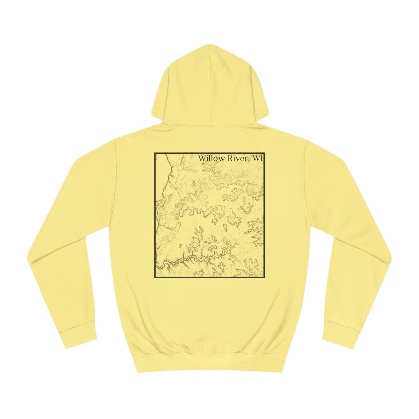 Willow River, WI Hooded Sweatshirt