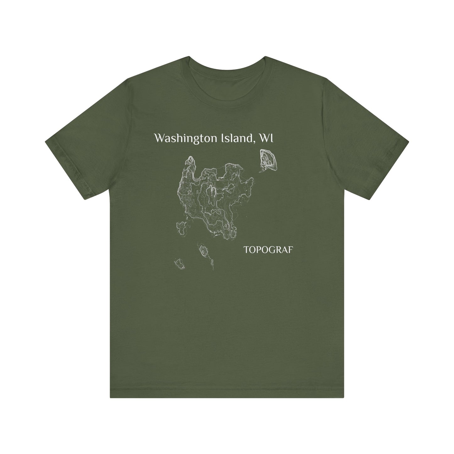 Washington Island, WI Short Sleeve Tee