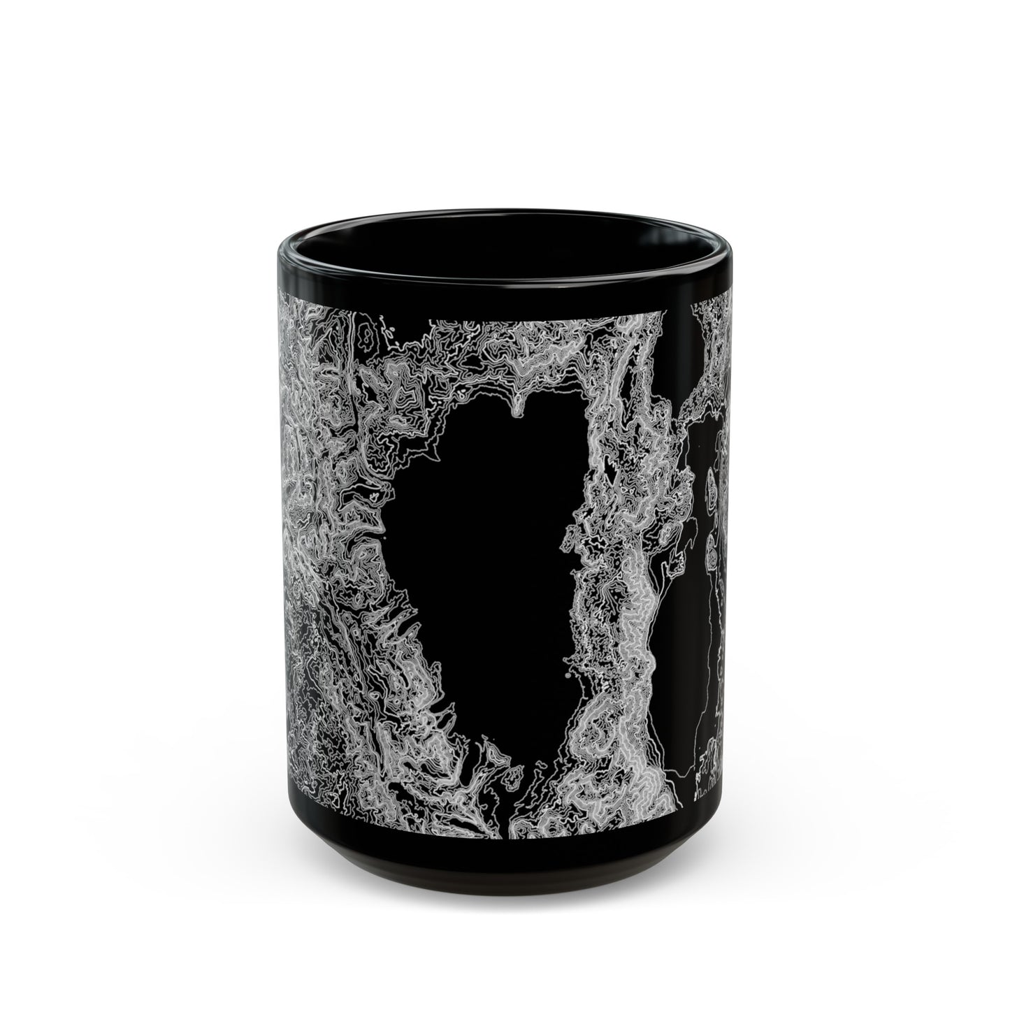 Lake Tahoe Black Mug 15 oz.