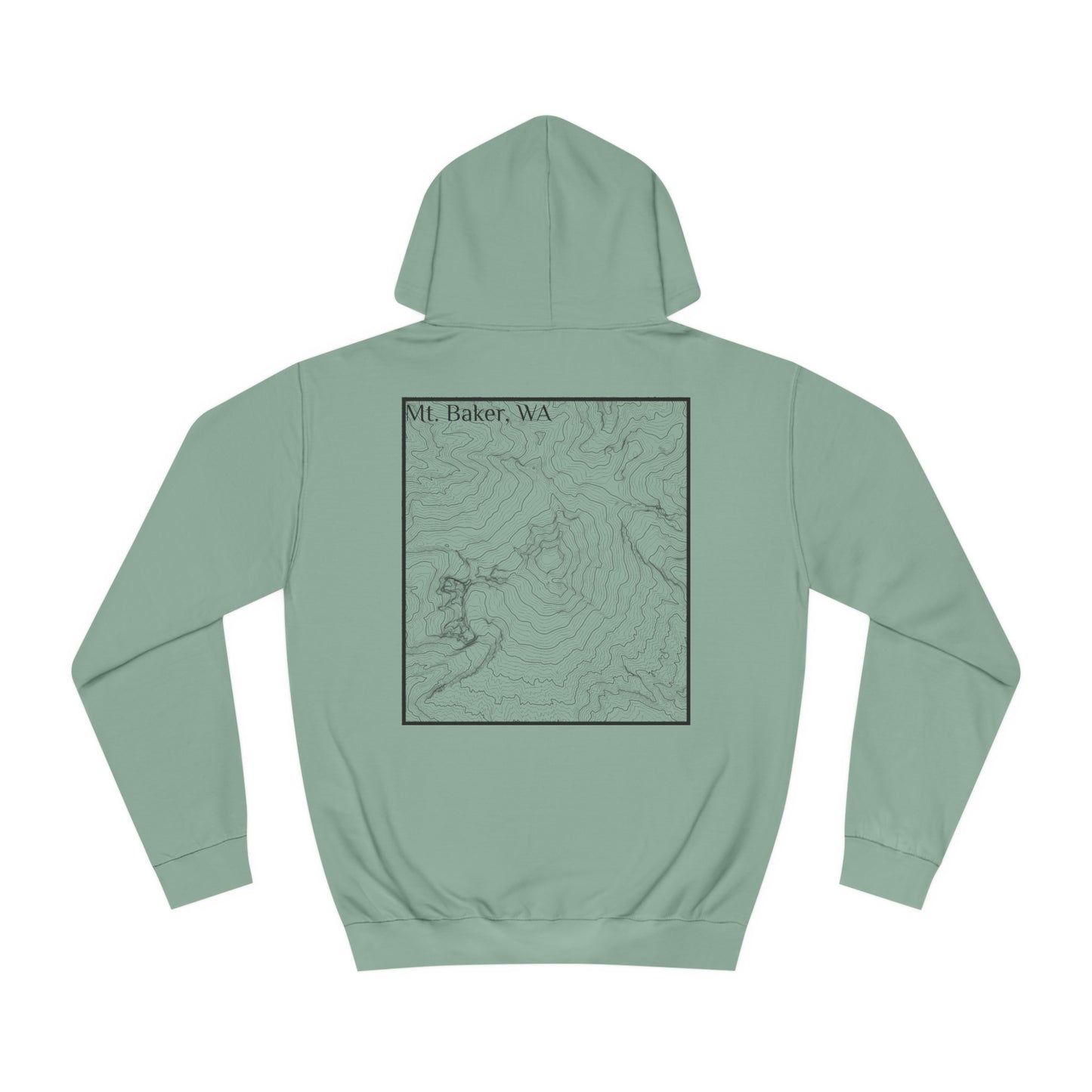 Mt. Baker, WA Hooded Sweatshirt