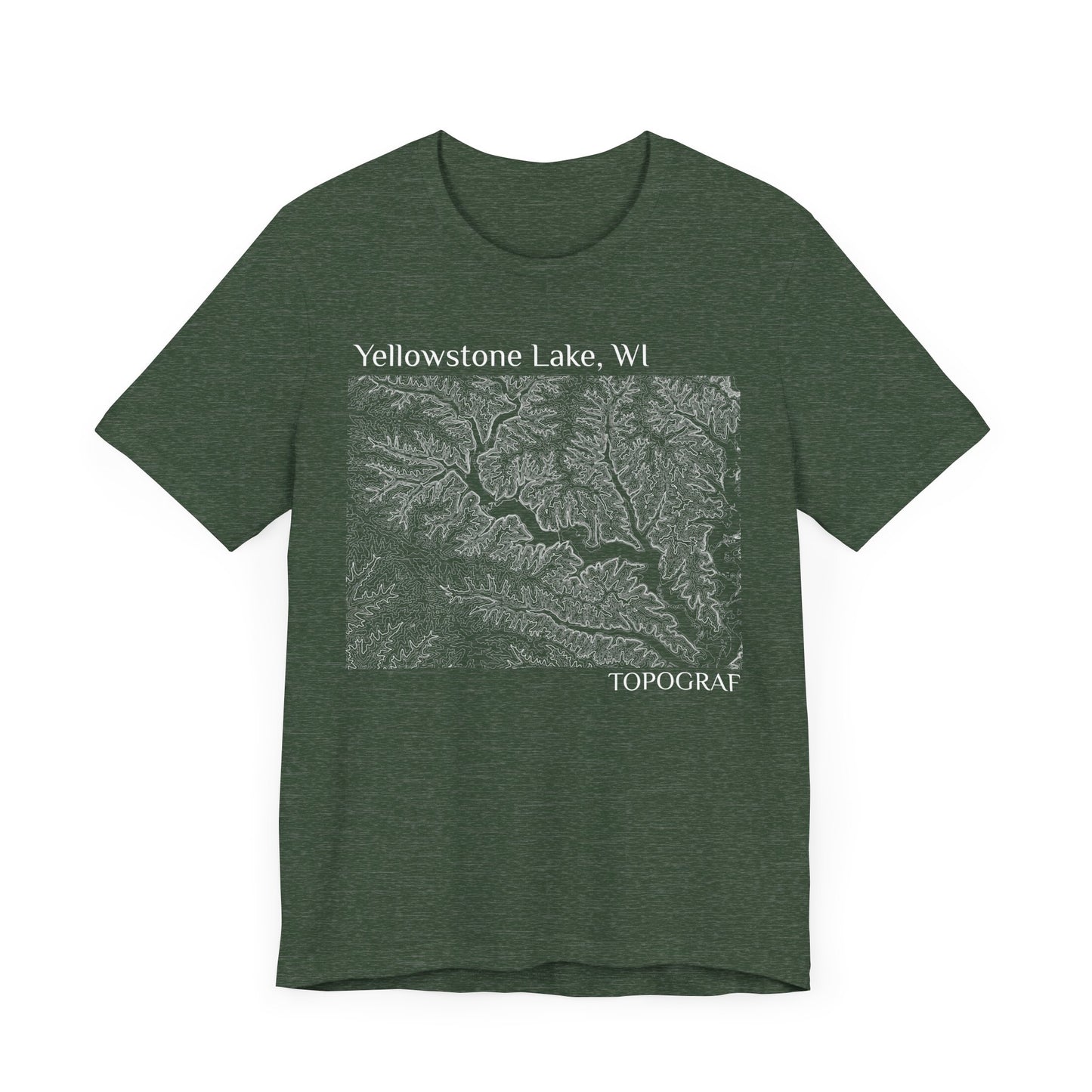 Yellowstone Lake, WI Short Sleeve Tee