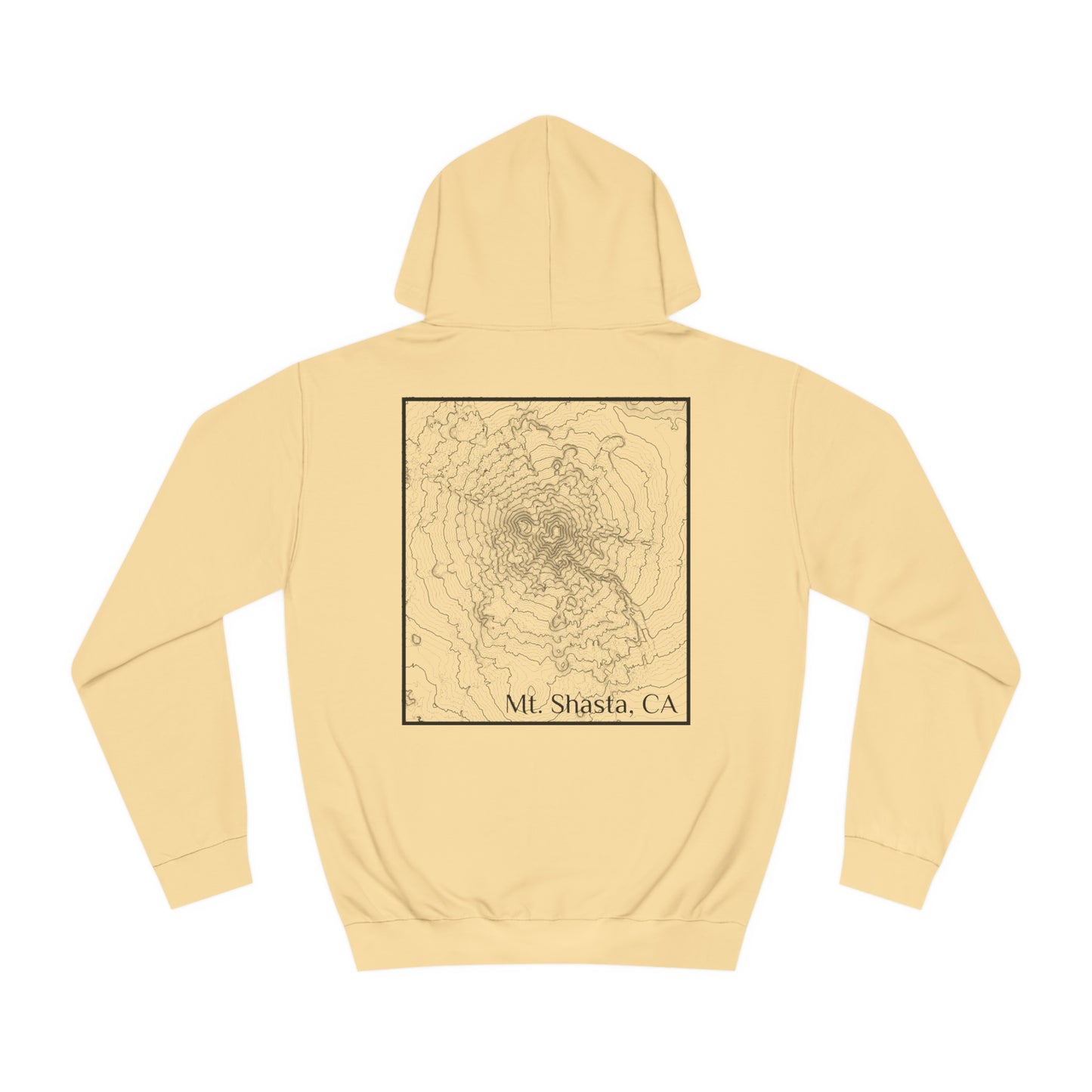 Mt. Shasta, CA Hooded Sweatshirt