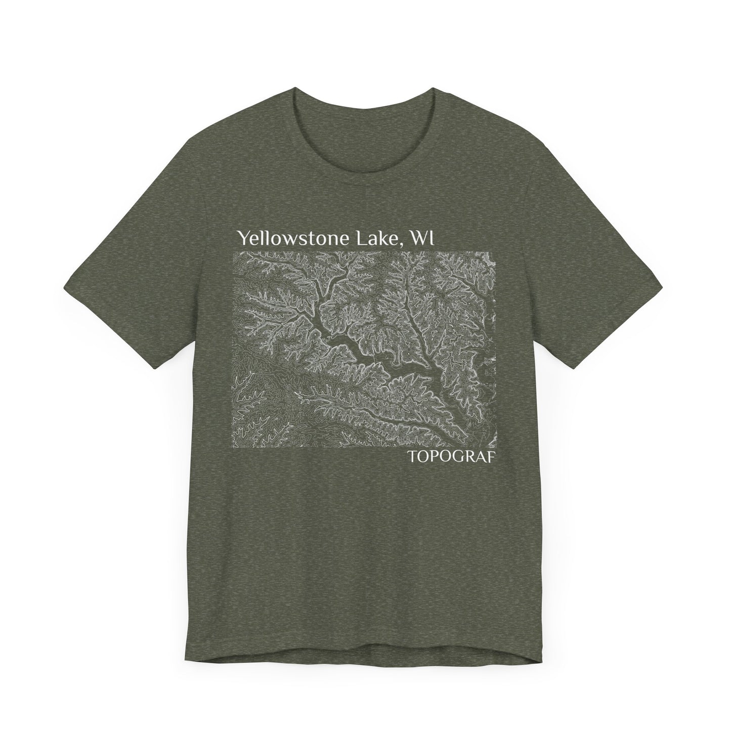 Yellowstone Lake, WI Short Sleeve Tee