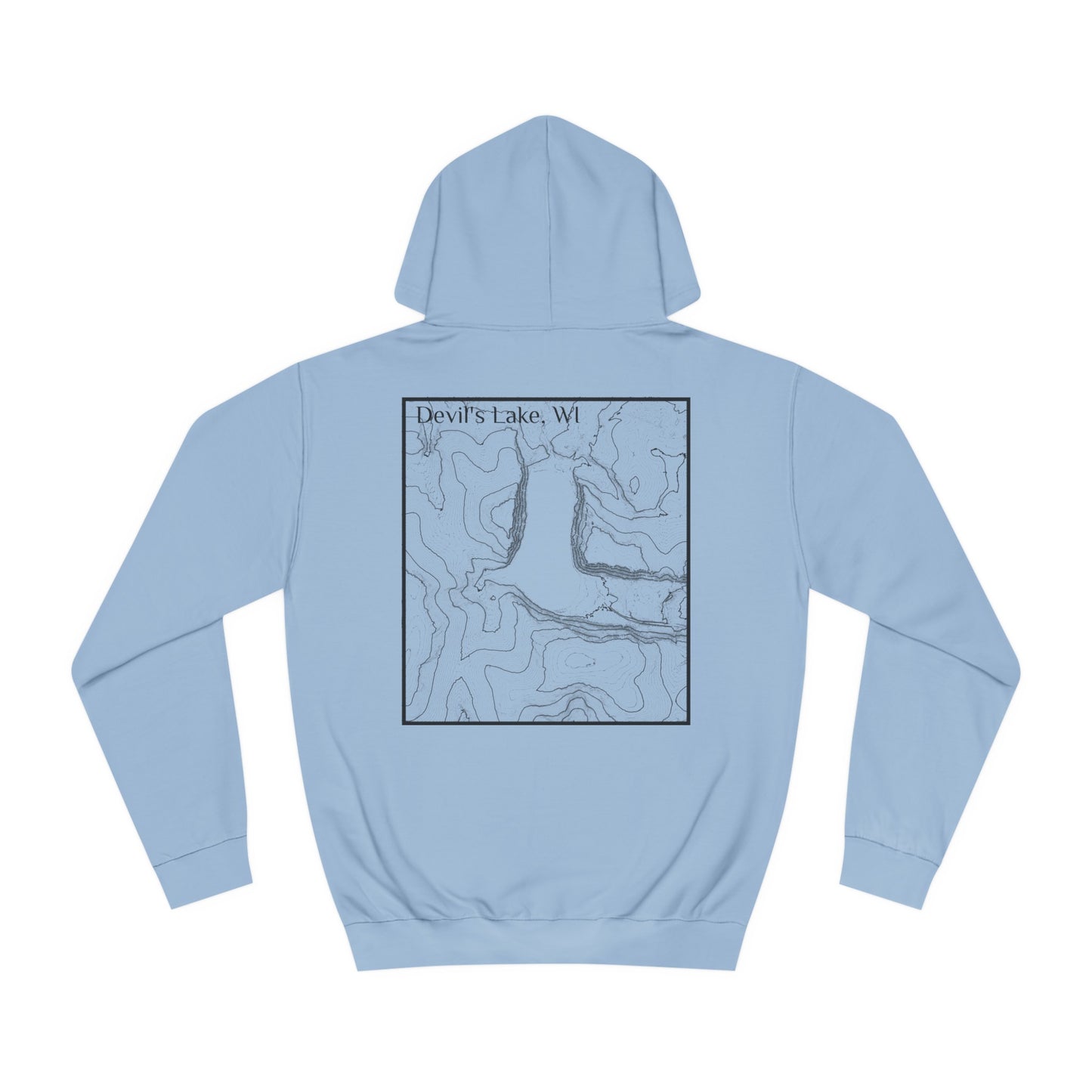 Devil's Lake, WI Hooded Sweatshirt