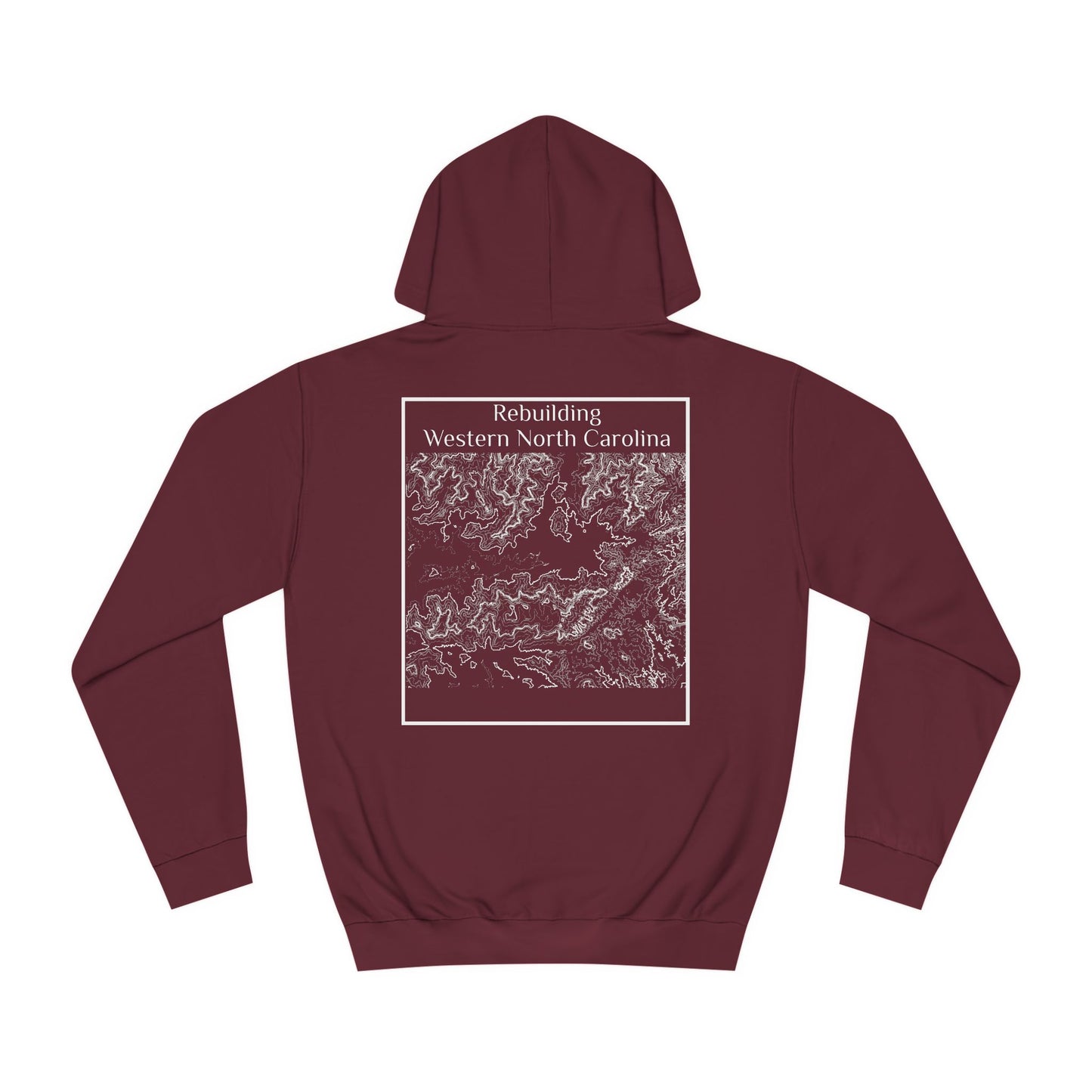 Western North Carolina Helene Relief Hooded Sweatshirt