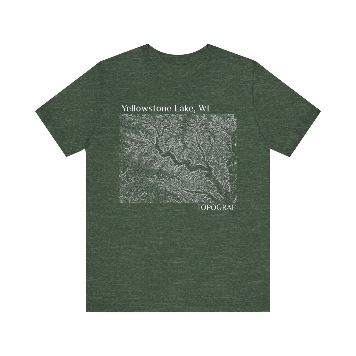 Yellowstone Lake, WI Short Sleeve Tee