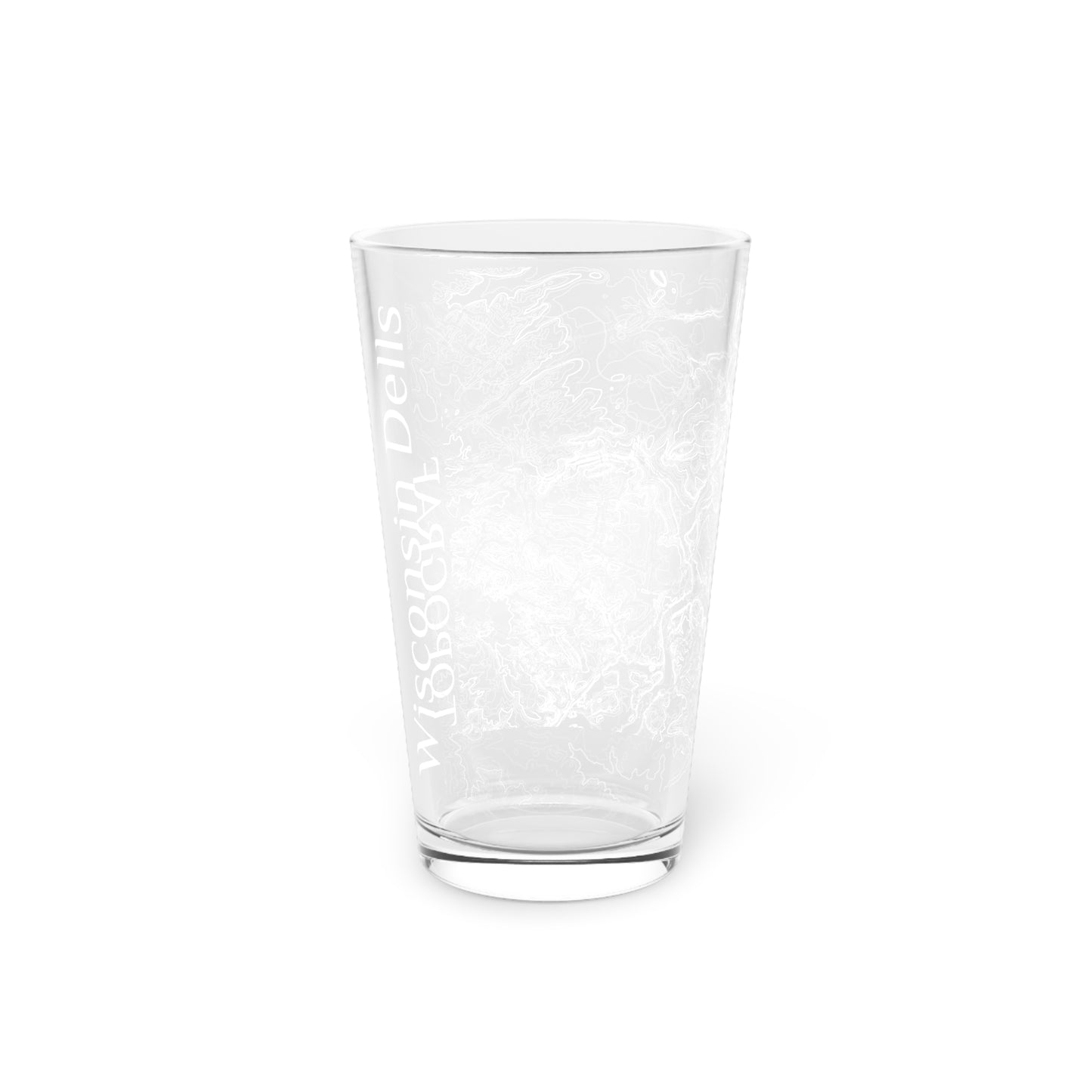 Wisconsin Dells Pint Glass, 16oz