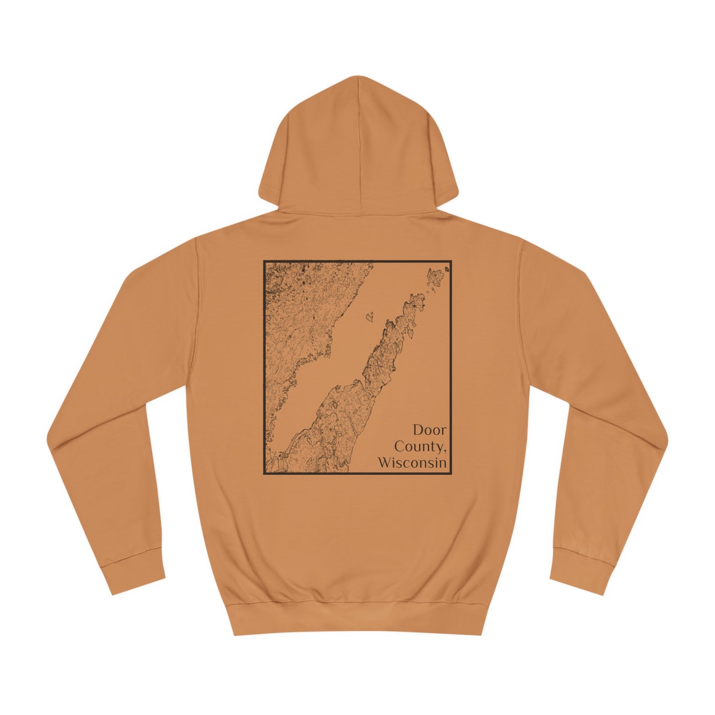 Door County, WI Hooded Sweatshirt