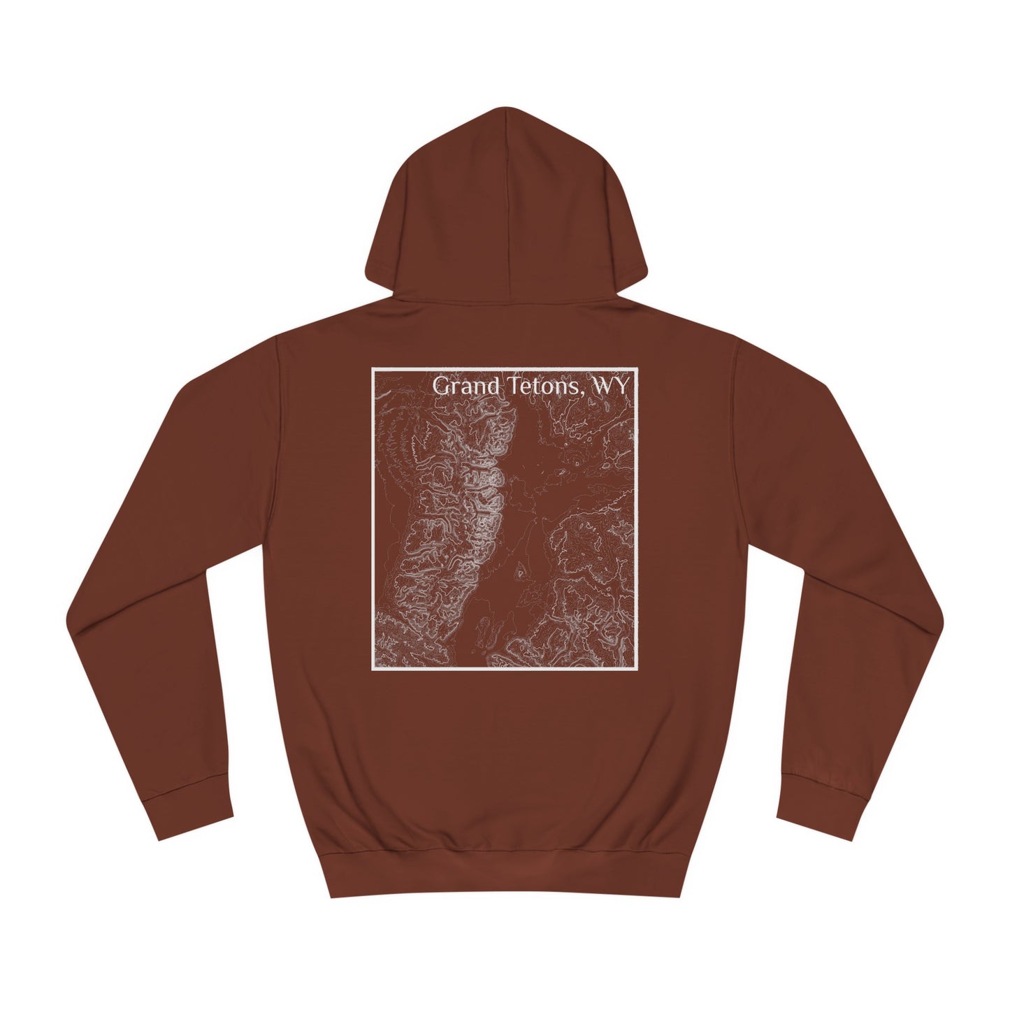 Grand Tetons, WY Hooded Sweatshirt