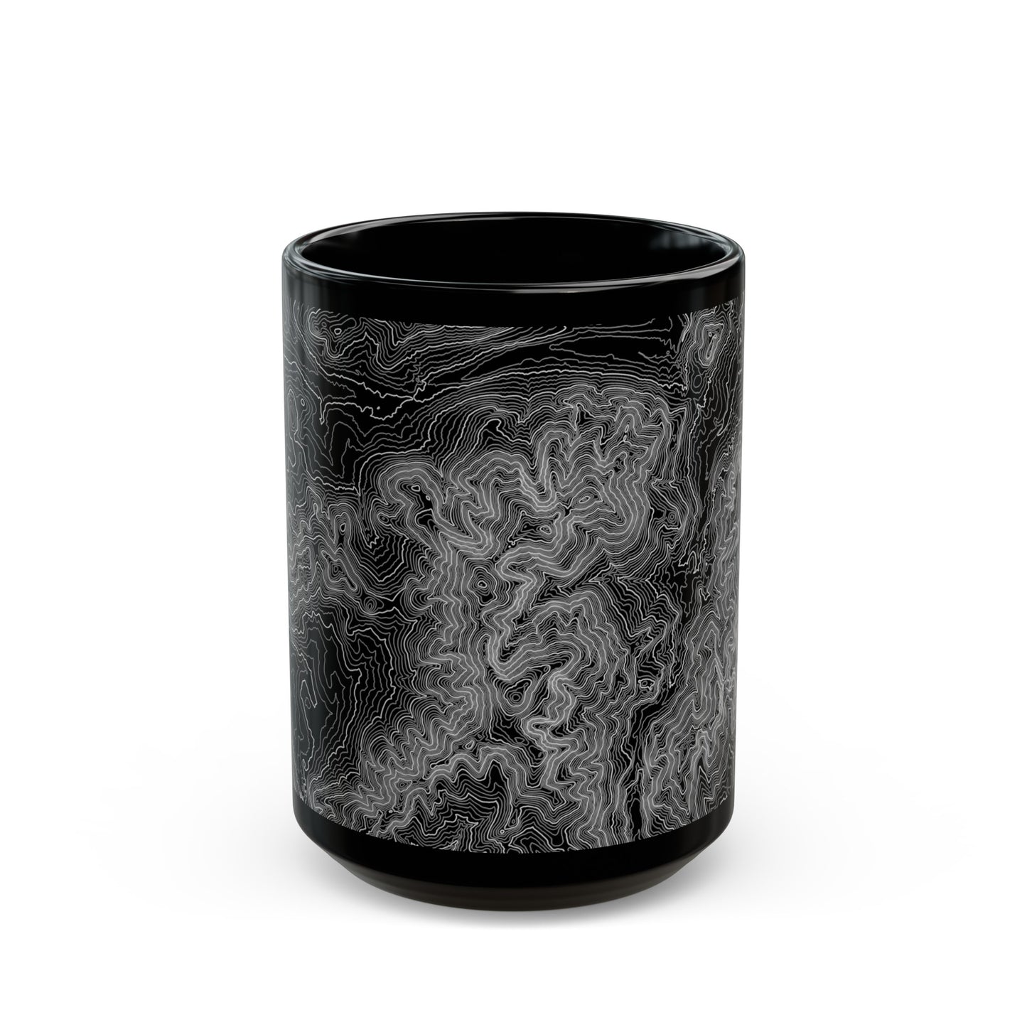 Mt. Washington, NH Black Mug 15 oz.