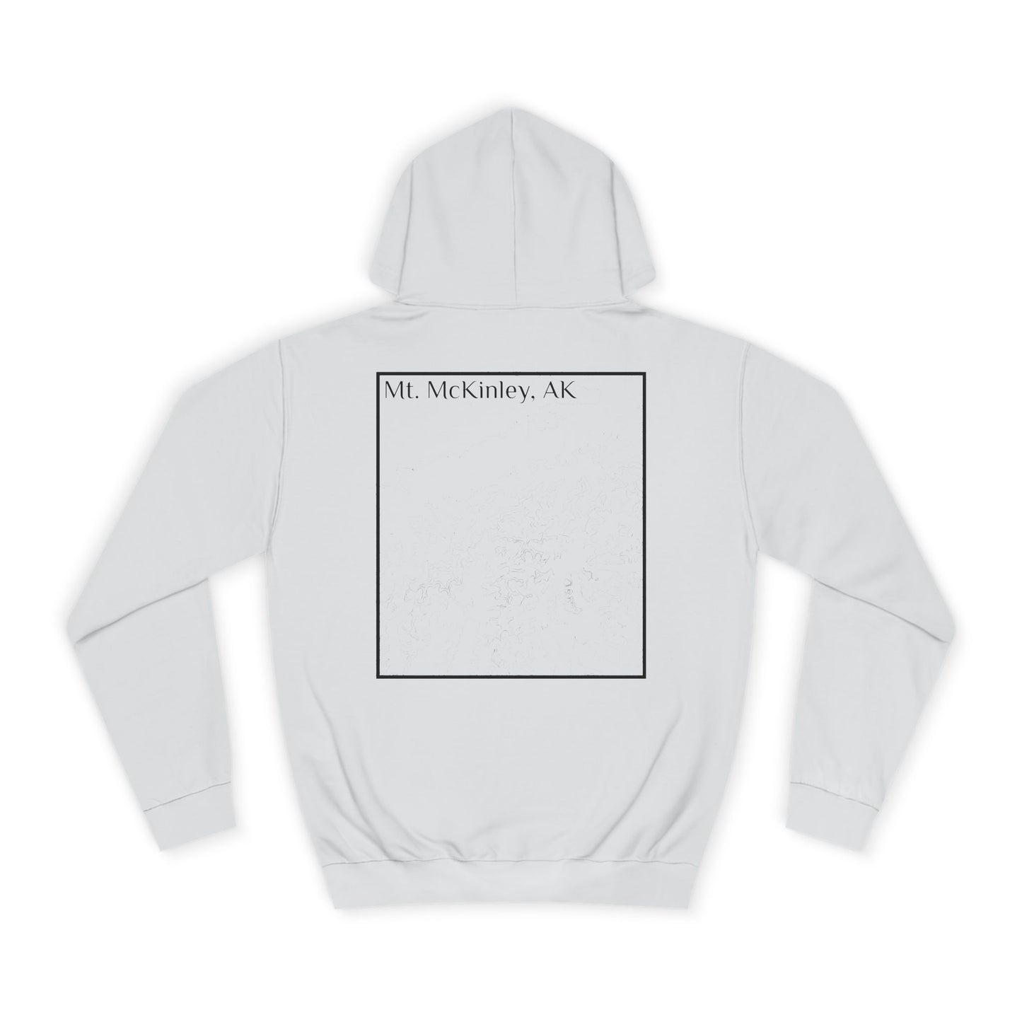 Mt. McKinley, AK Hooded Sweatshirt