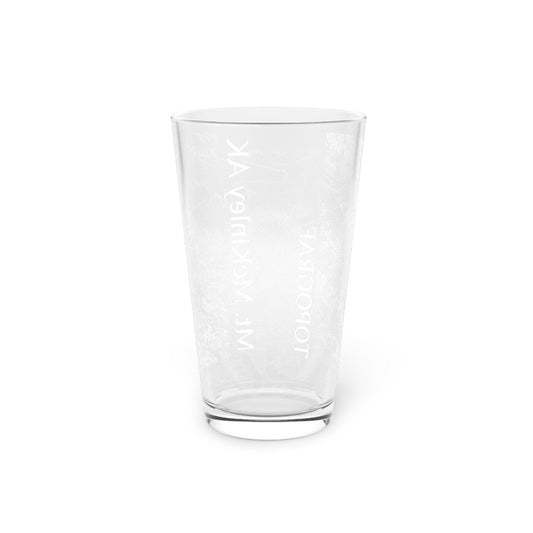 Mt. McKinley, AK Pint Glass, 16oz