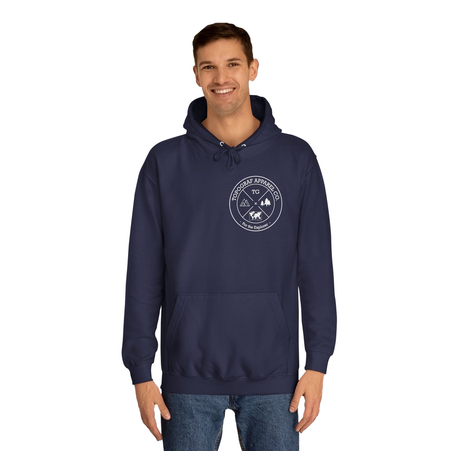 Mt. McKinley, AK Hooded Sweatshirt