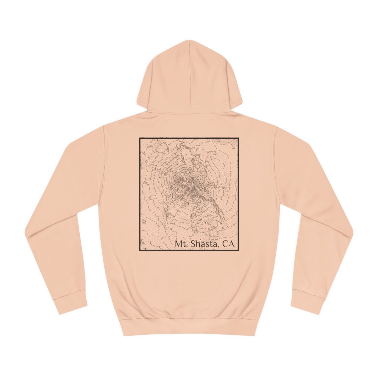 Mt. Shasta, CA Hooded Sweatshirt