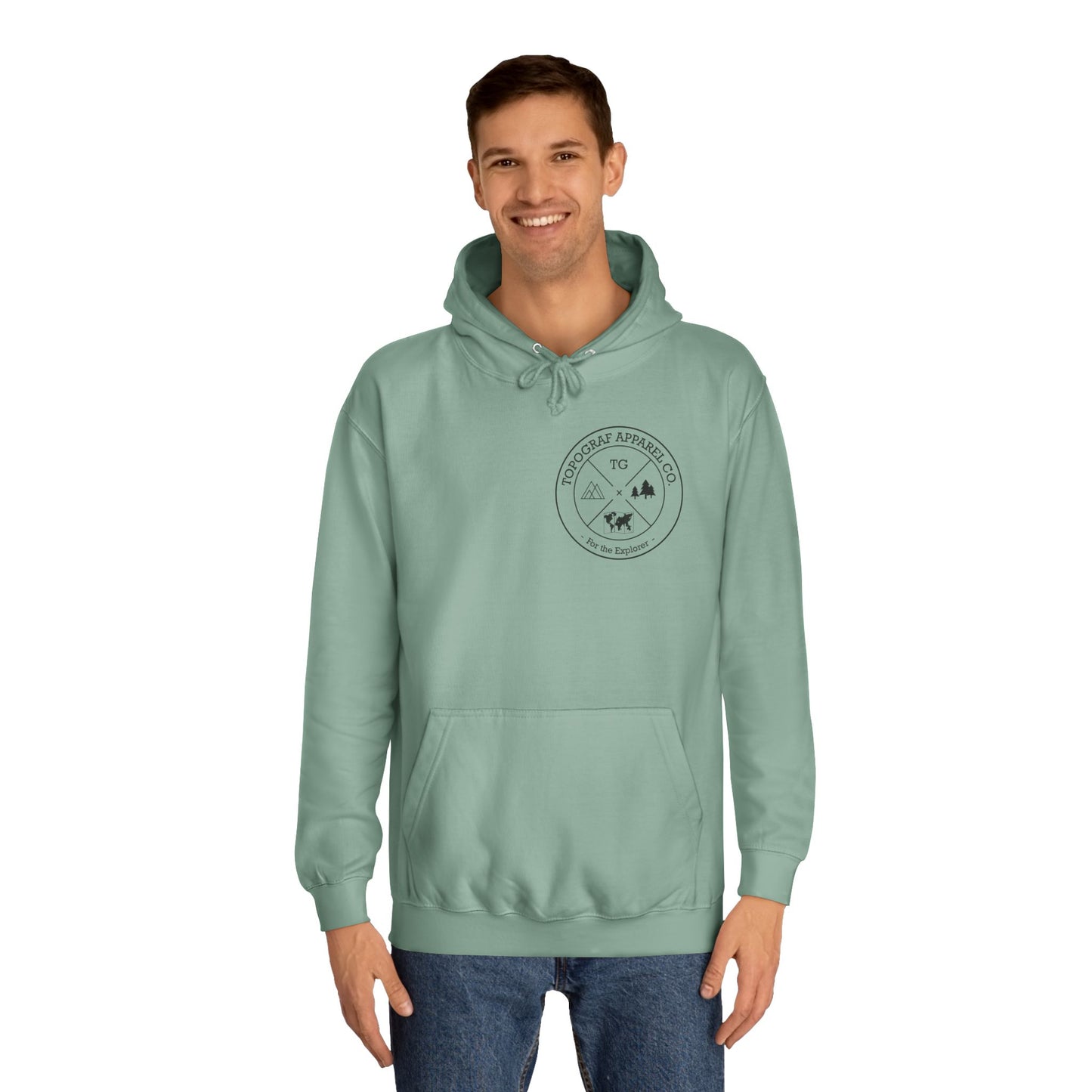 Mt. McKinley, AK Hooded Sweatshirt
