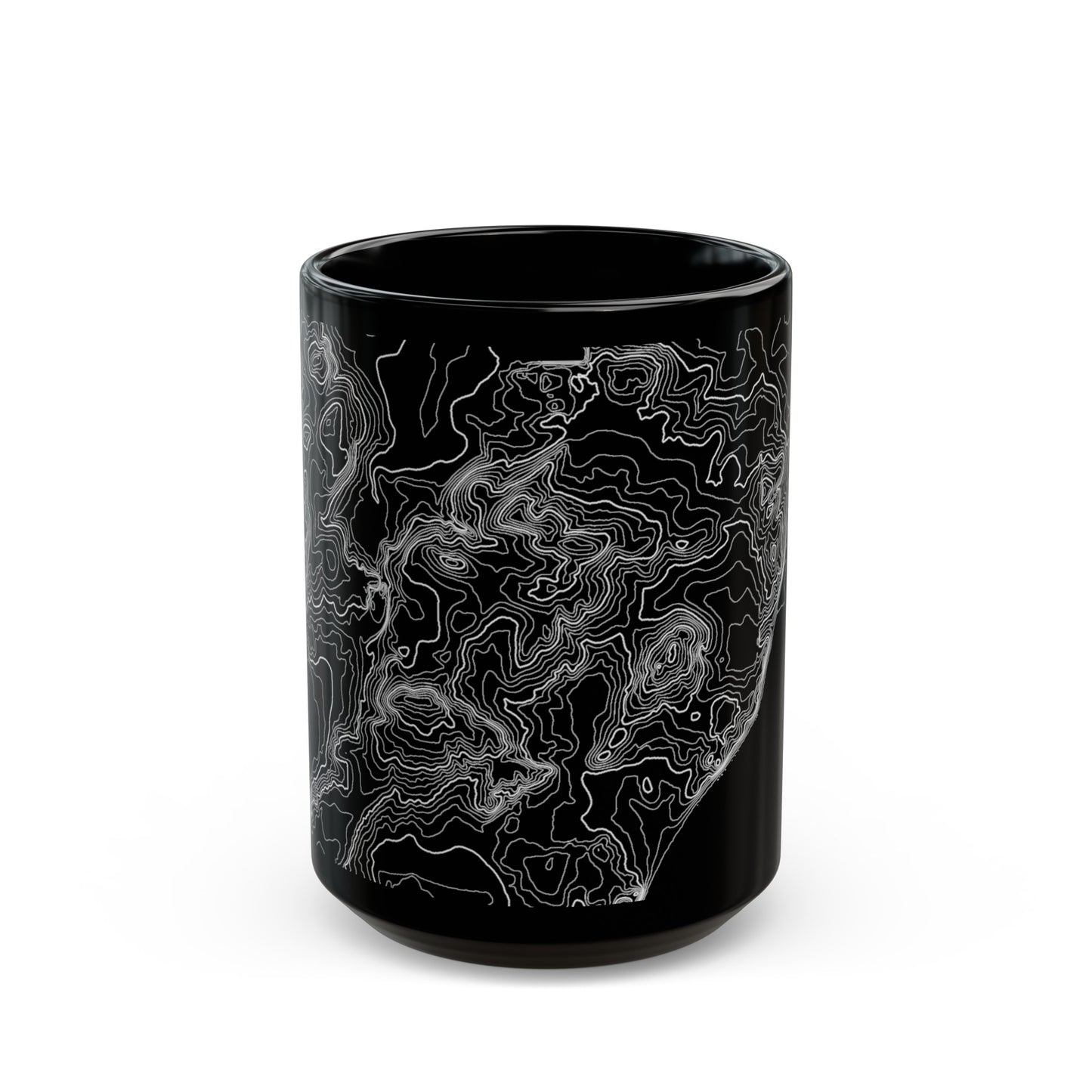 Gov. Nelson, WI Black Mug 15 oz.