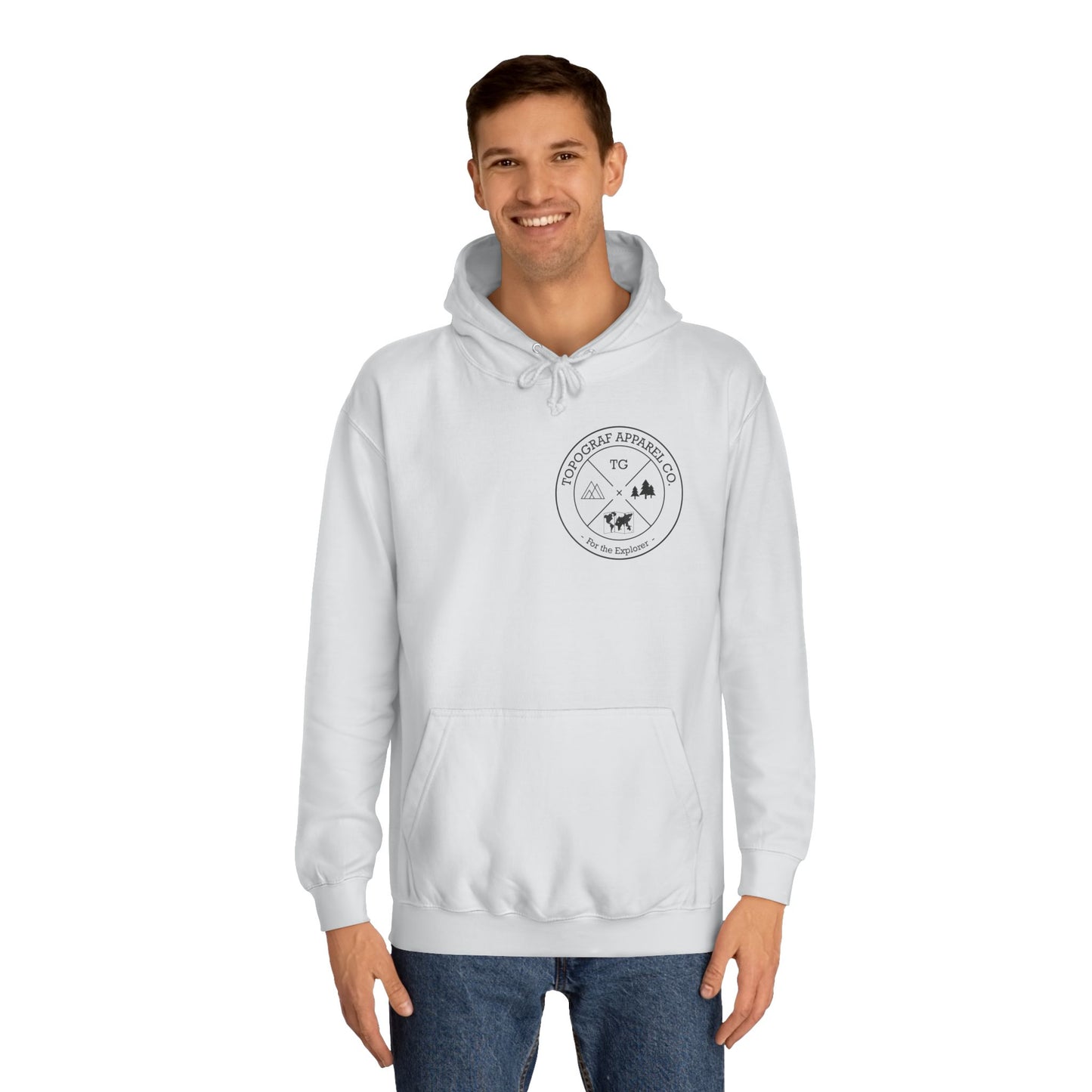 Mt. McKinley, AK Hooded Sweatshirt