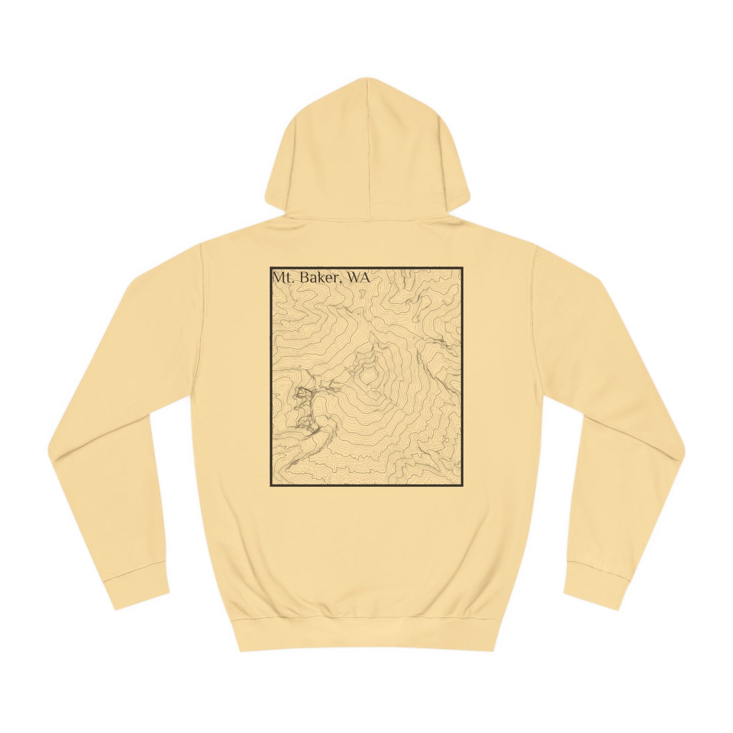 Mt. Baker, WA Hooded Sweatshirt