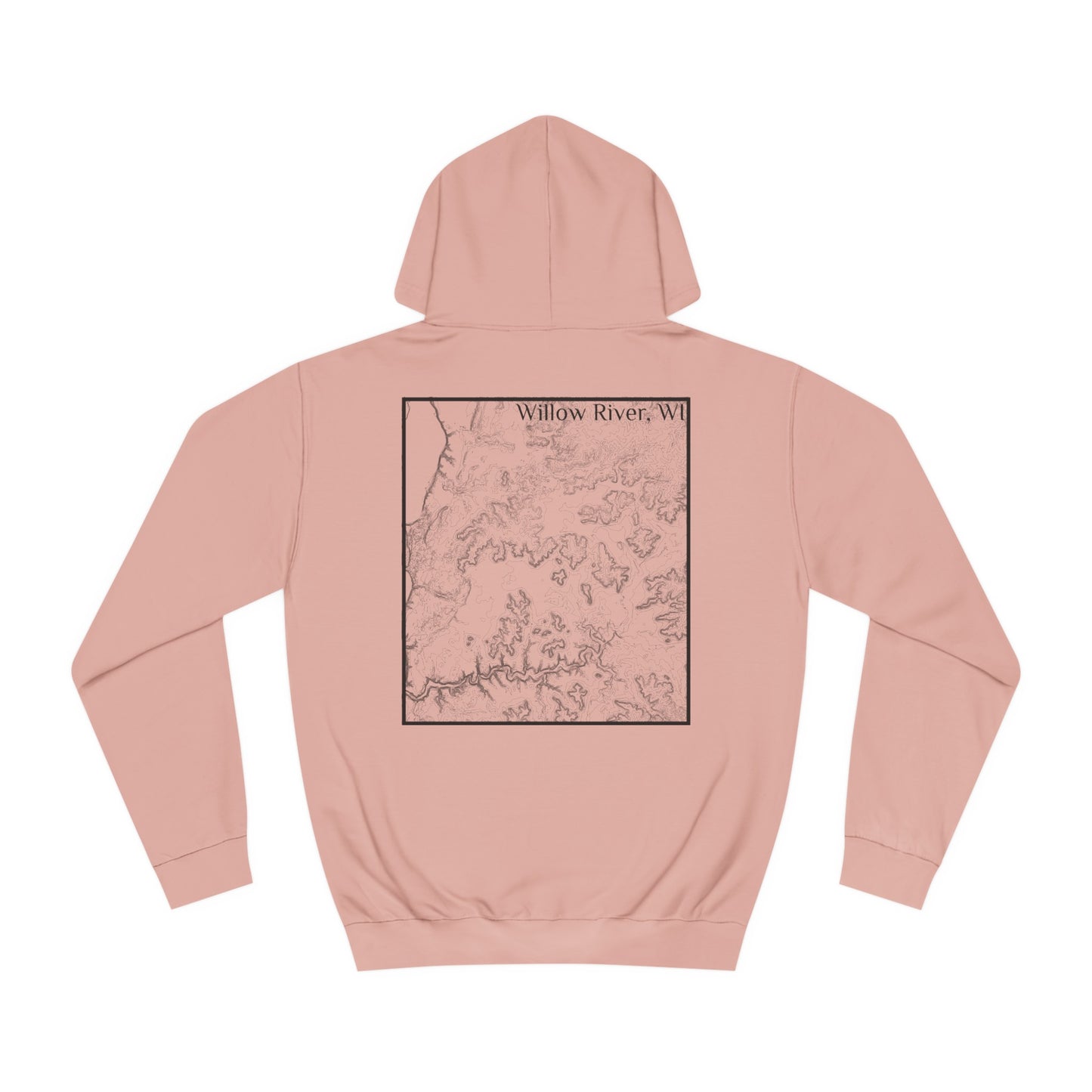 Willow River, WI Hooded Sweatshirt