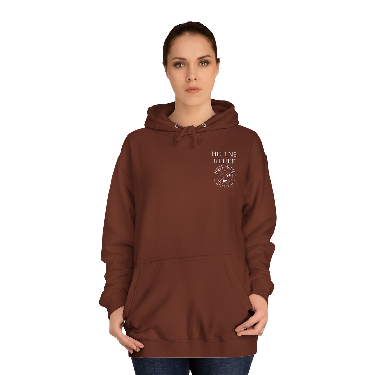 Western North Carolina Helene Relief Hooded Sweatshirt