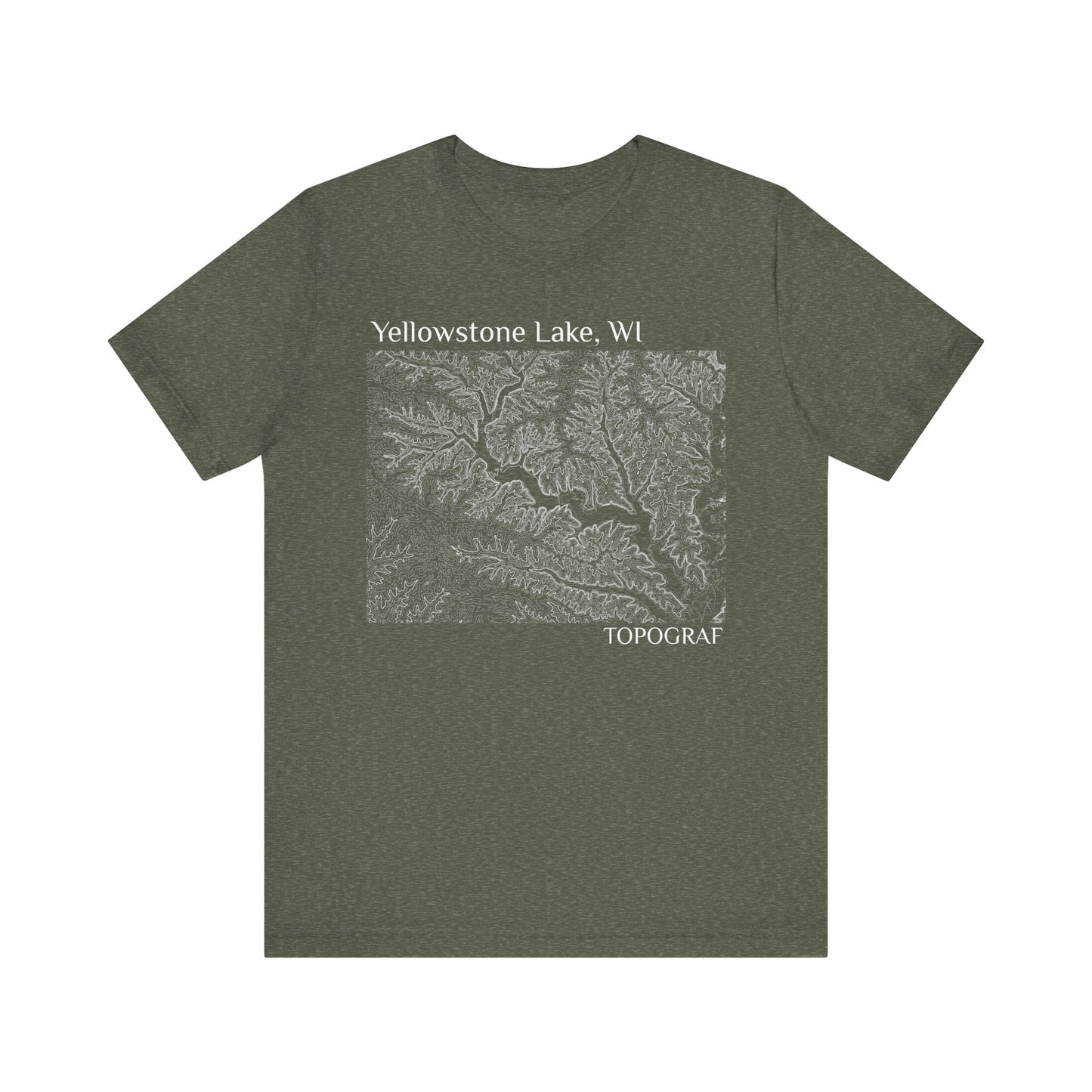 Yellowstone Lake, WI Short Sleeve Tee