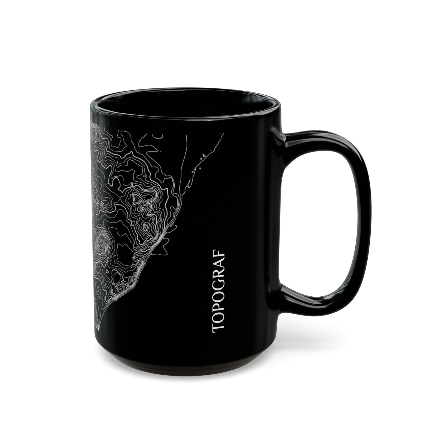 Gov. Nelson, WI Black Mug 15 oz.