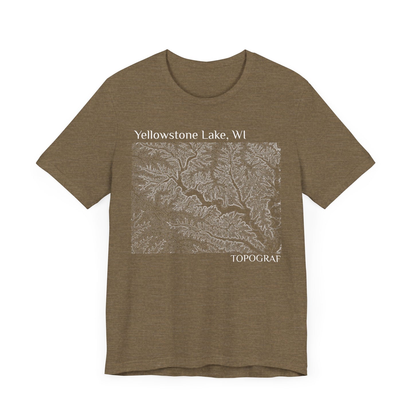 Yellowstone Lake, WI Short Sleeve Tee