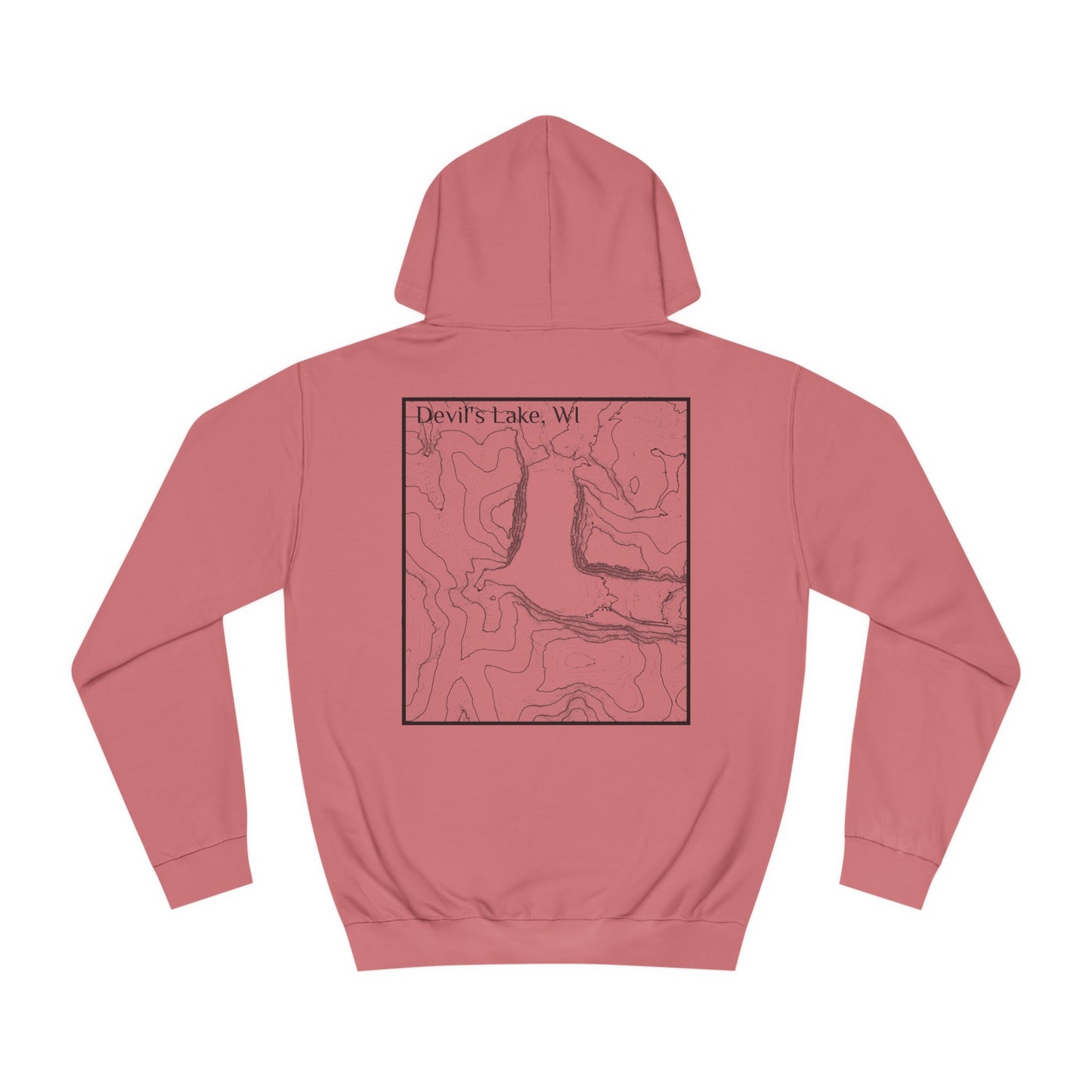 Devil's Lake, WI Hooded Sweatshirt