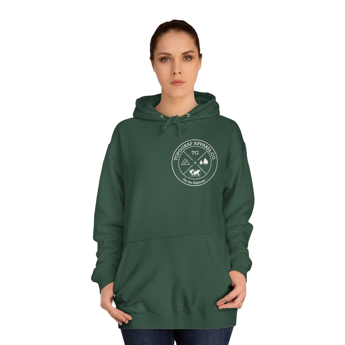 Mt. McKinley, AK Hooded Sweatshirt