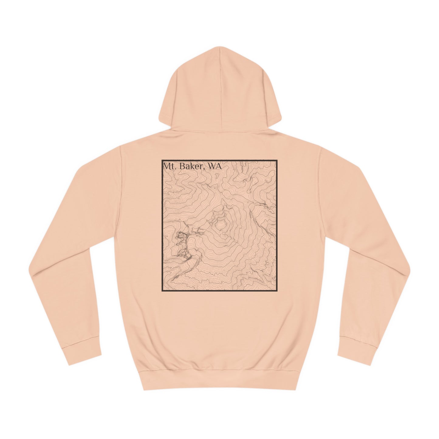 Mt. Baker, WA Hooded Sweatshirt