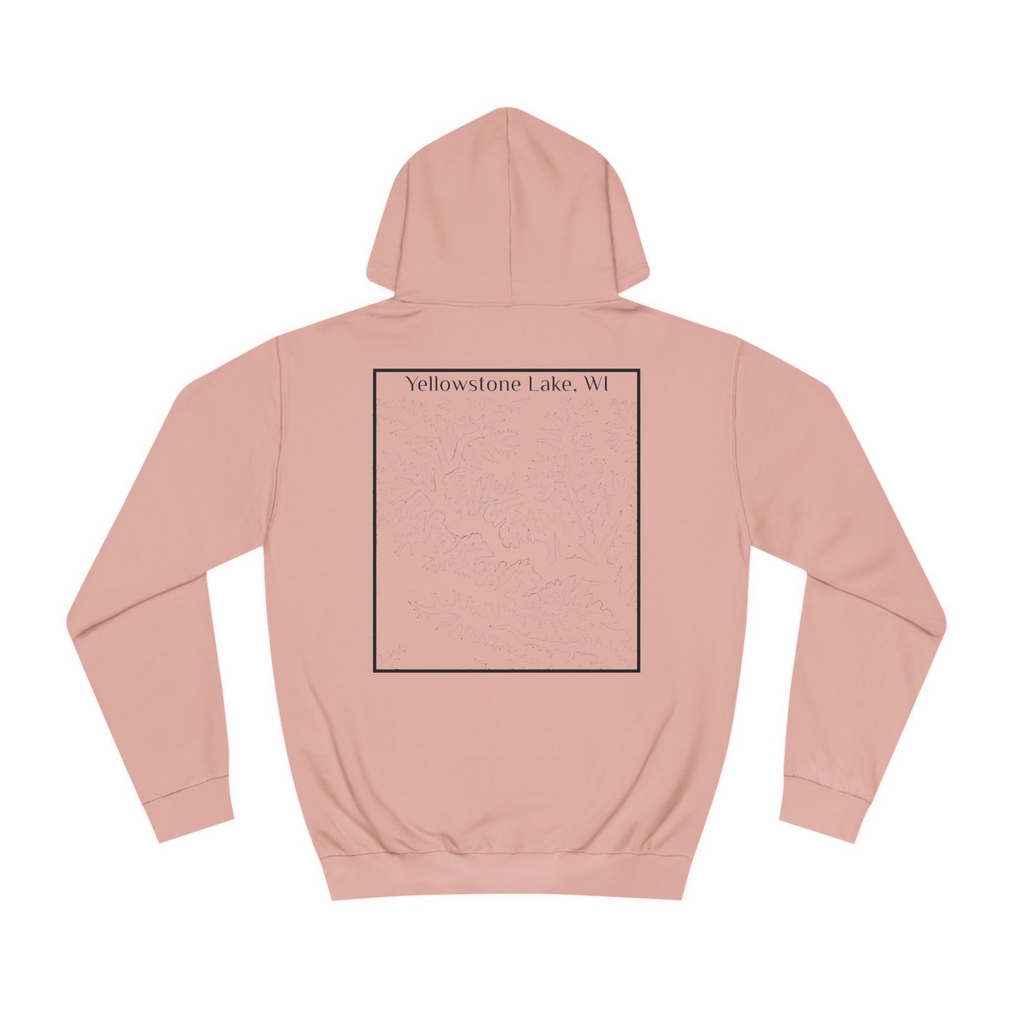 Yellowstone Lake, WI Hooded Sweatshirt