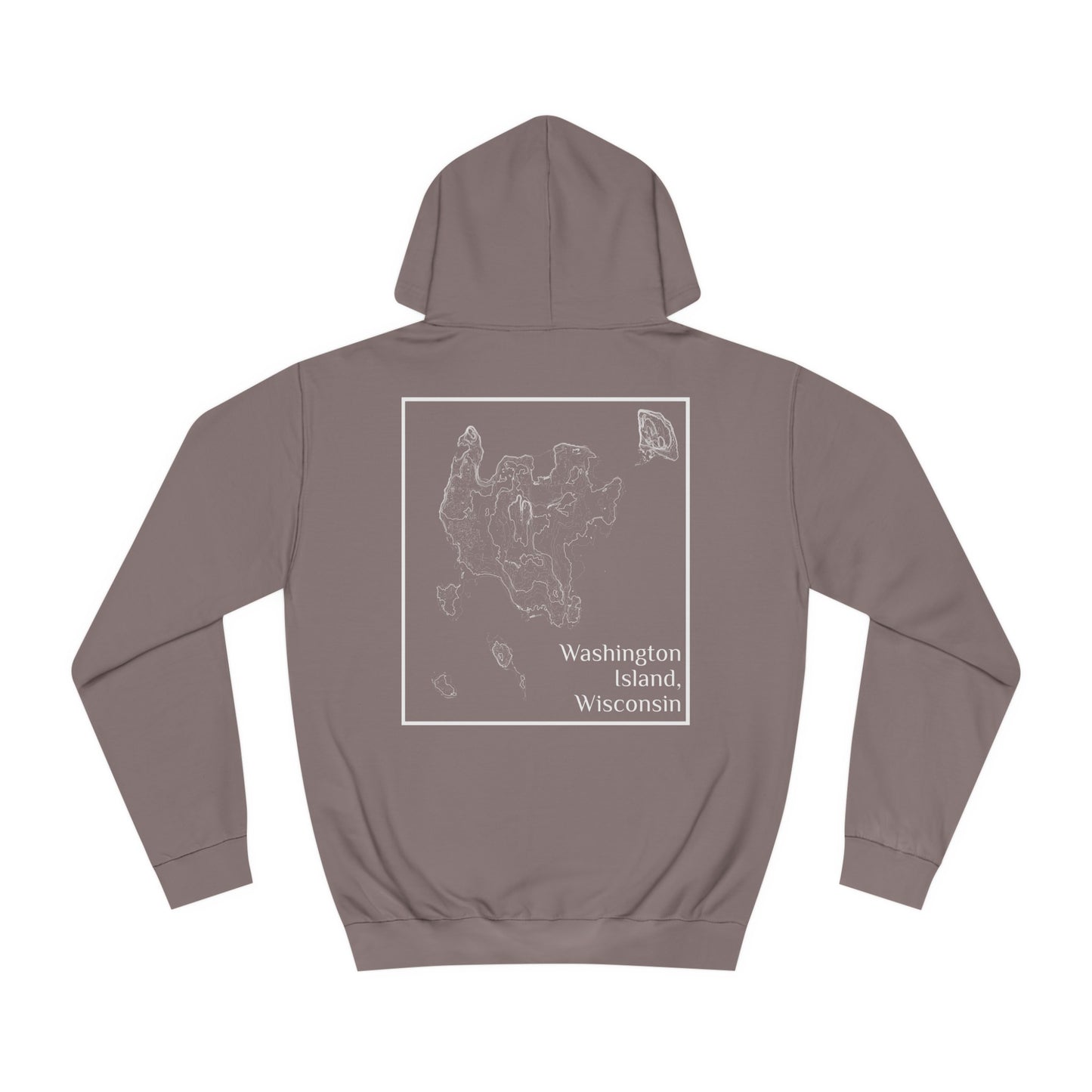 Washington Island, WI Hooded Sweatshirt