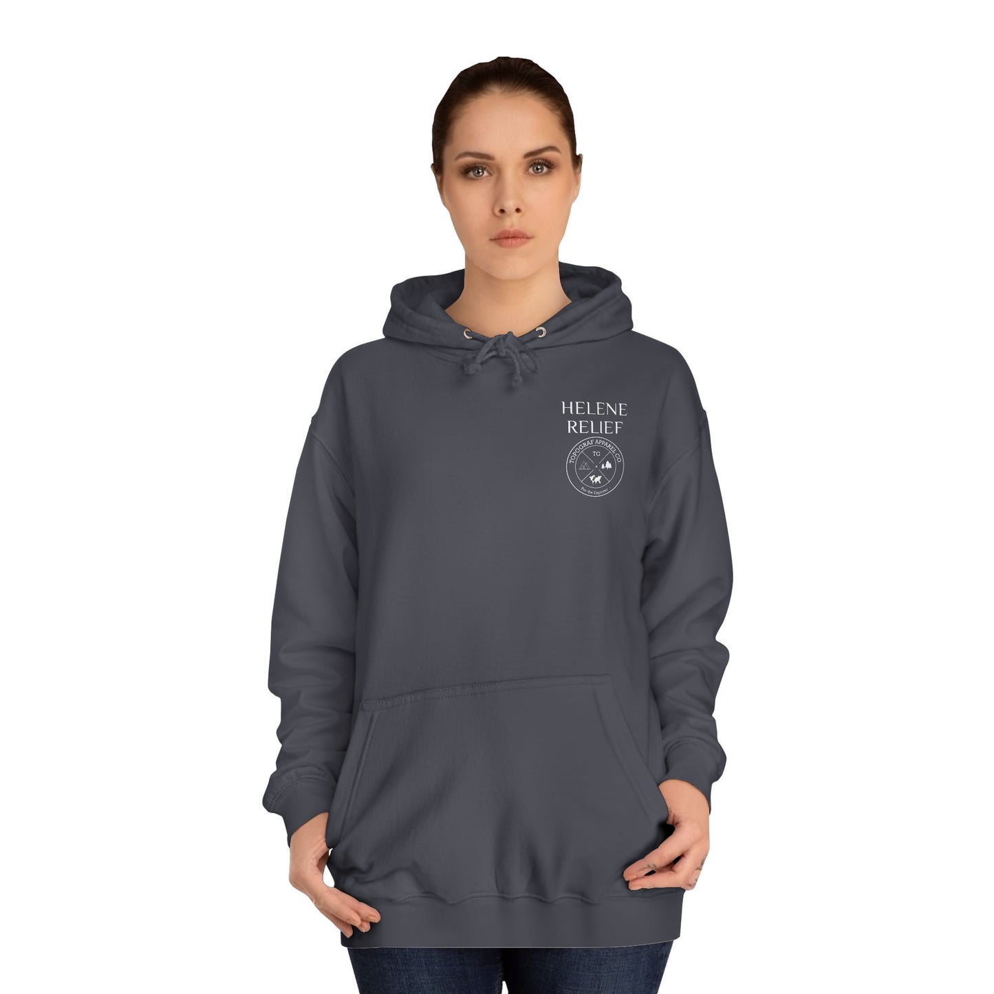 Western North Carolina Helene Relief Hooded Sweatshirt