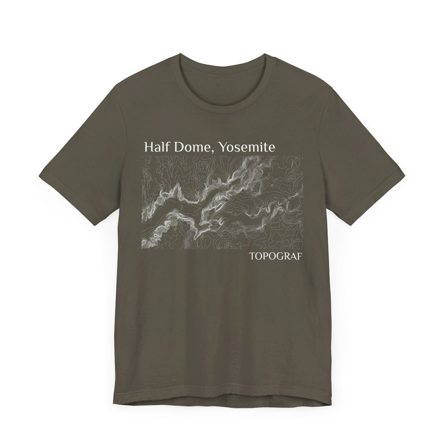 Half Dome, CA Short Sleeve Tee