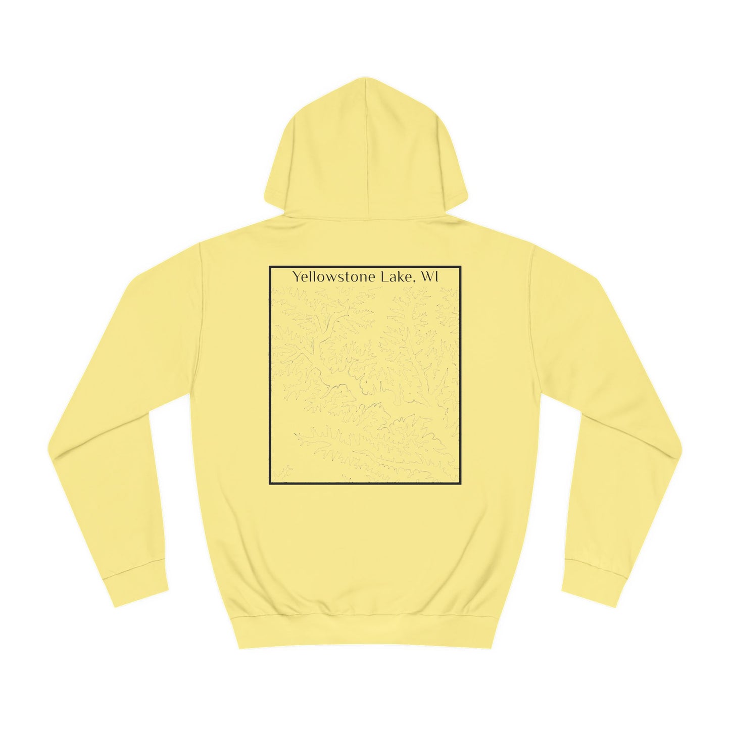 Yellowstone Lake, WI Hooded Sweatshirt