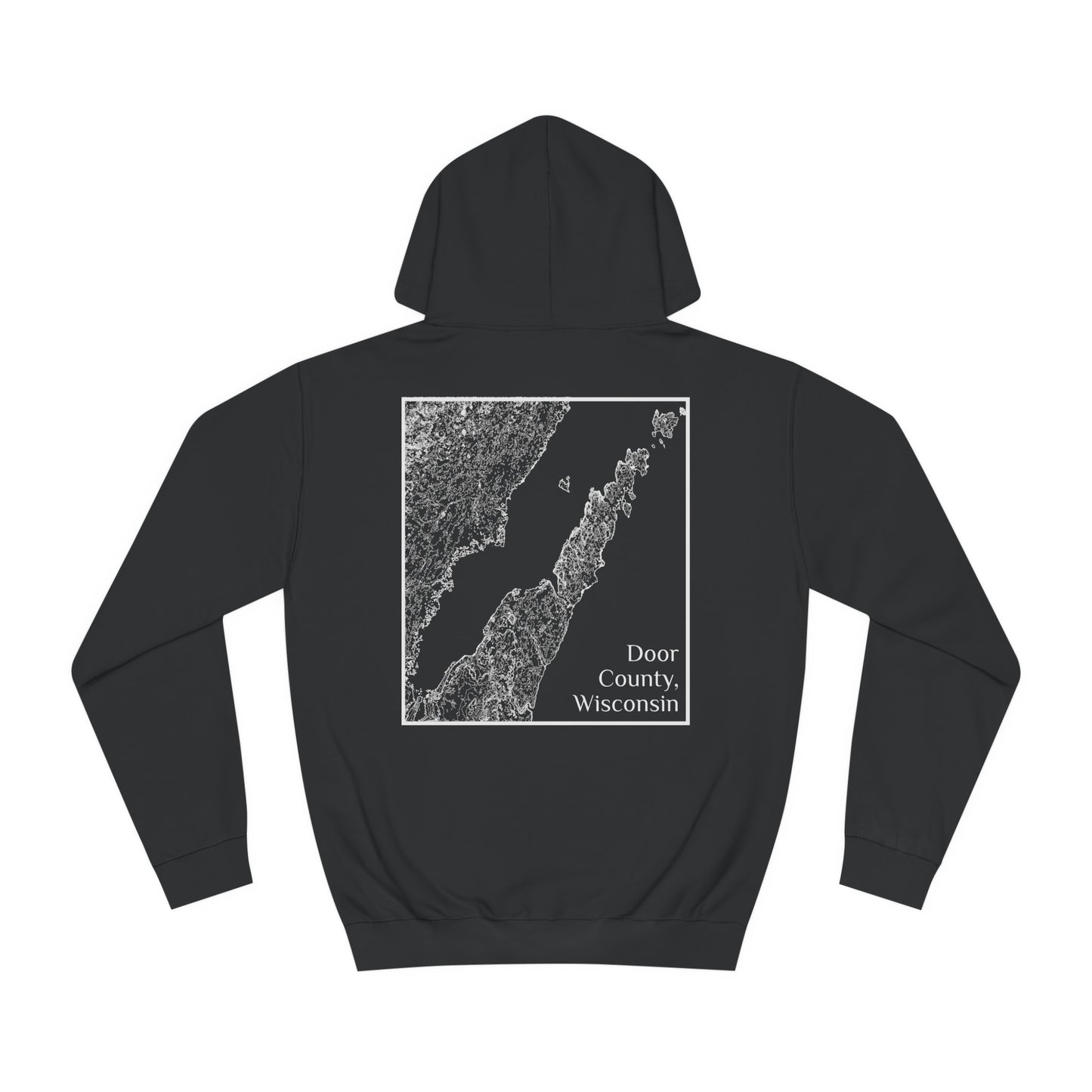 Door County, WI Hooded Sweatshirt