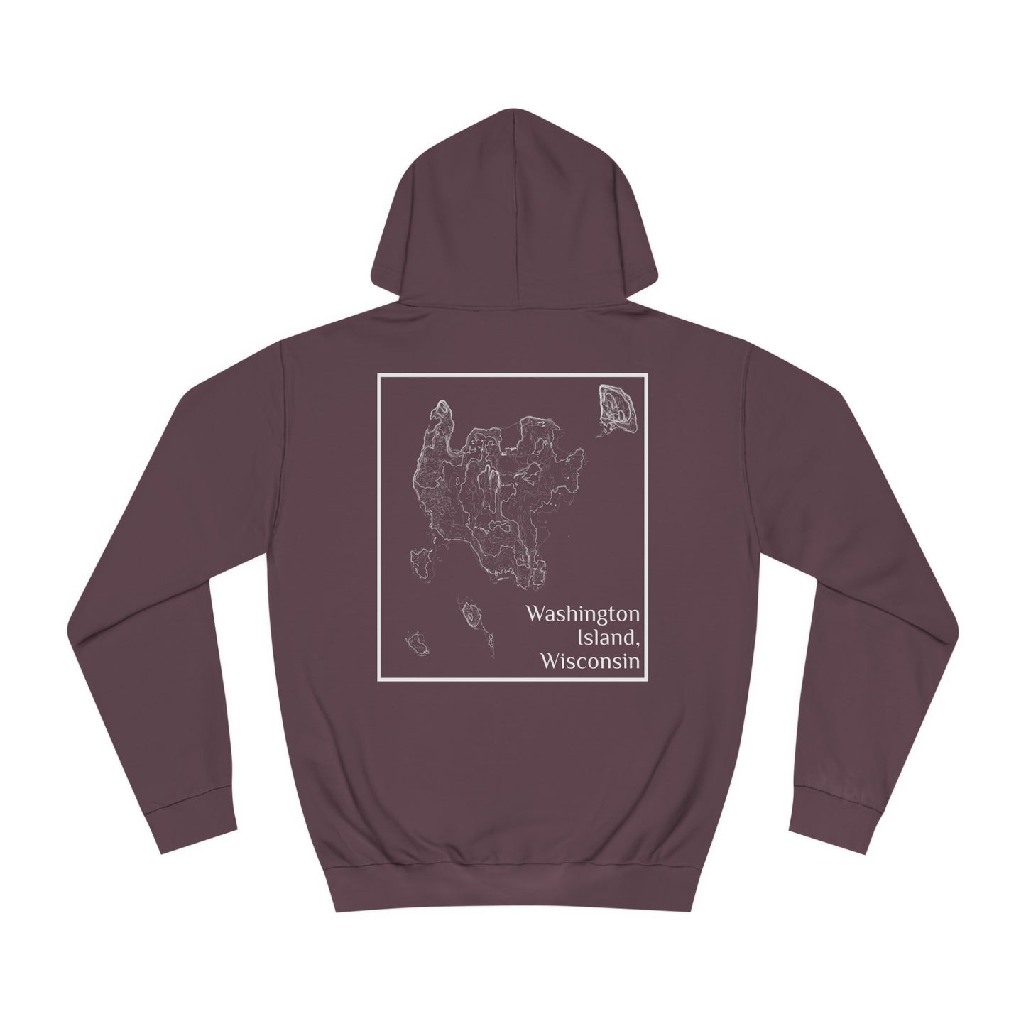 Washington Island, WI Hooded Sweatshirt