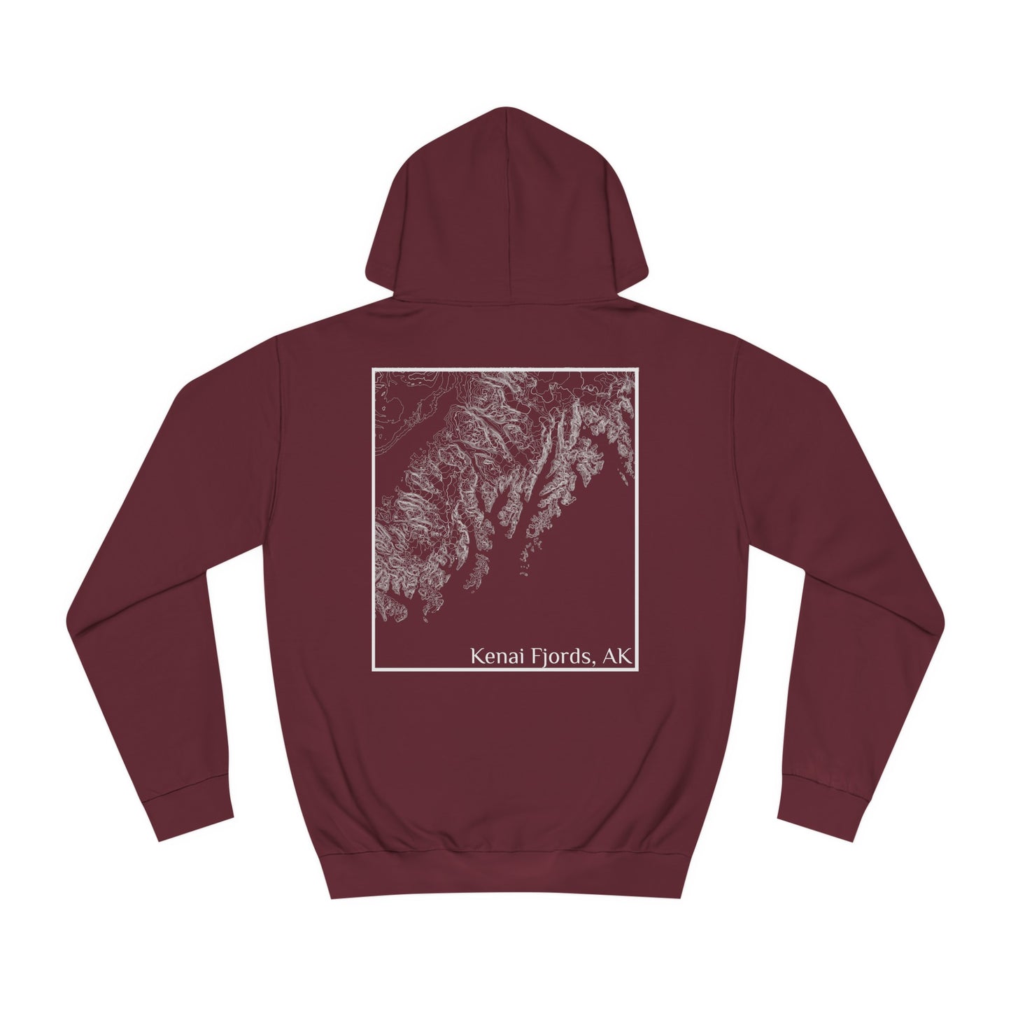 Kenai Fjords, AK Hooded Sweatshirt