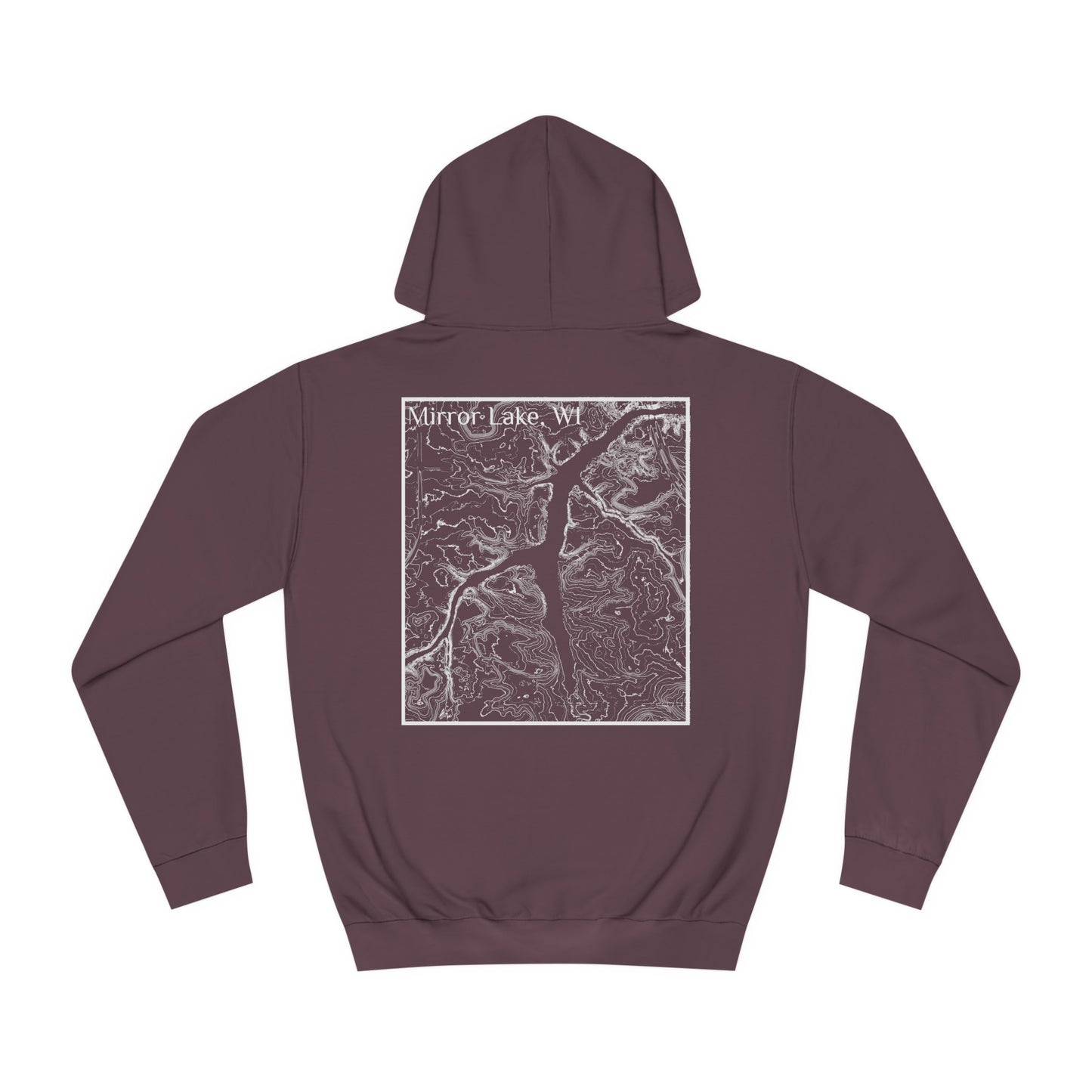 Mirror Lake, WI Hooded Sweatshirt