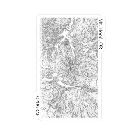 Mt. Hood, OR Vinyl Decal