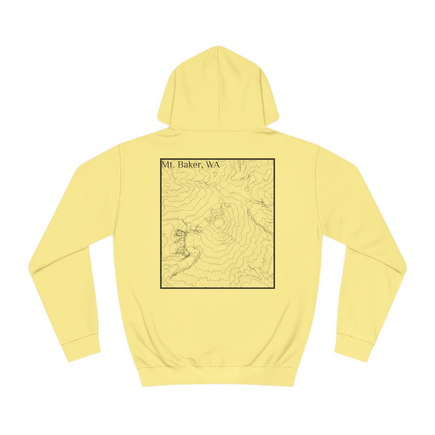 Mt. Baker, WA Hooded Sweatshirt
