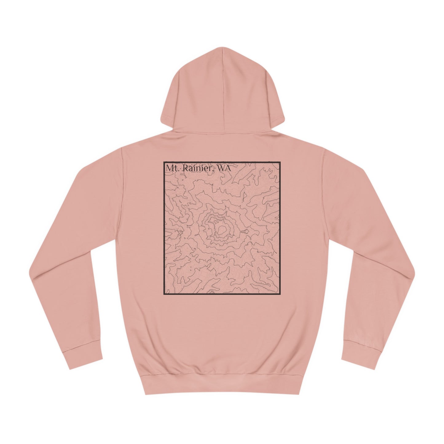 Mt. Rainier, WA Hooded Sweatshirt