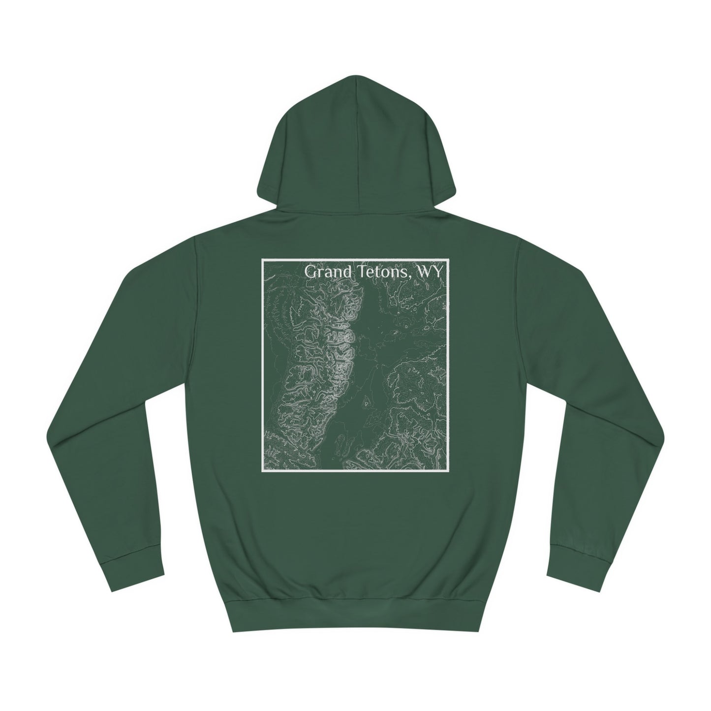 Grand Tetons, WY Hooded Sweatshirt